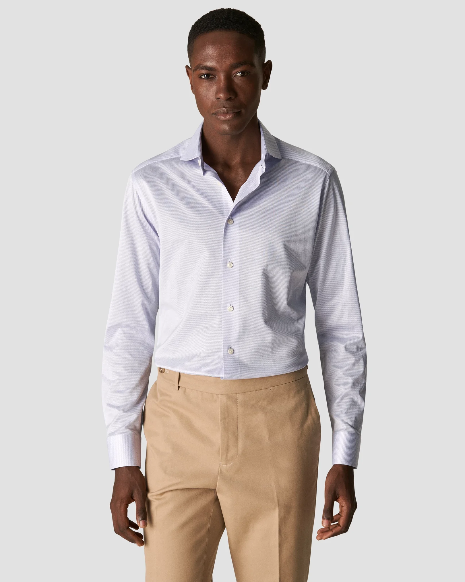 Eton - light purple knit king