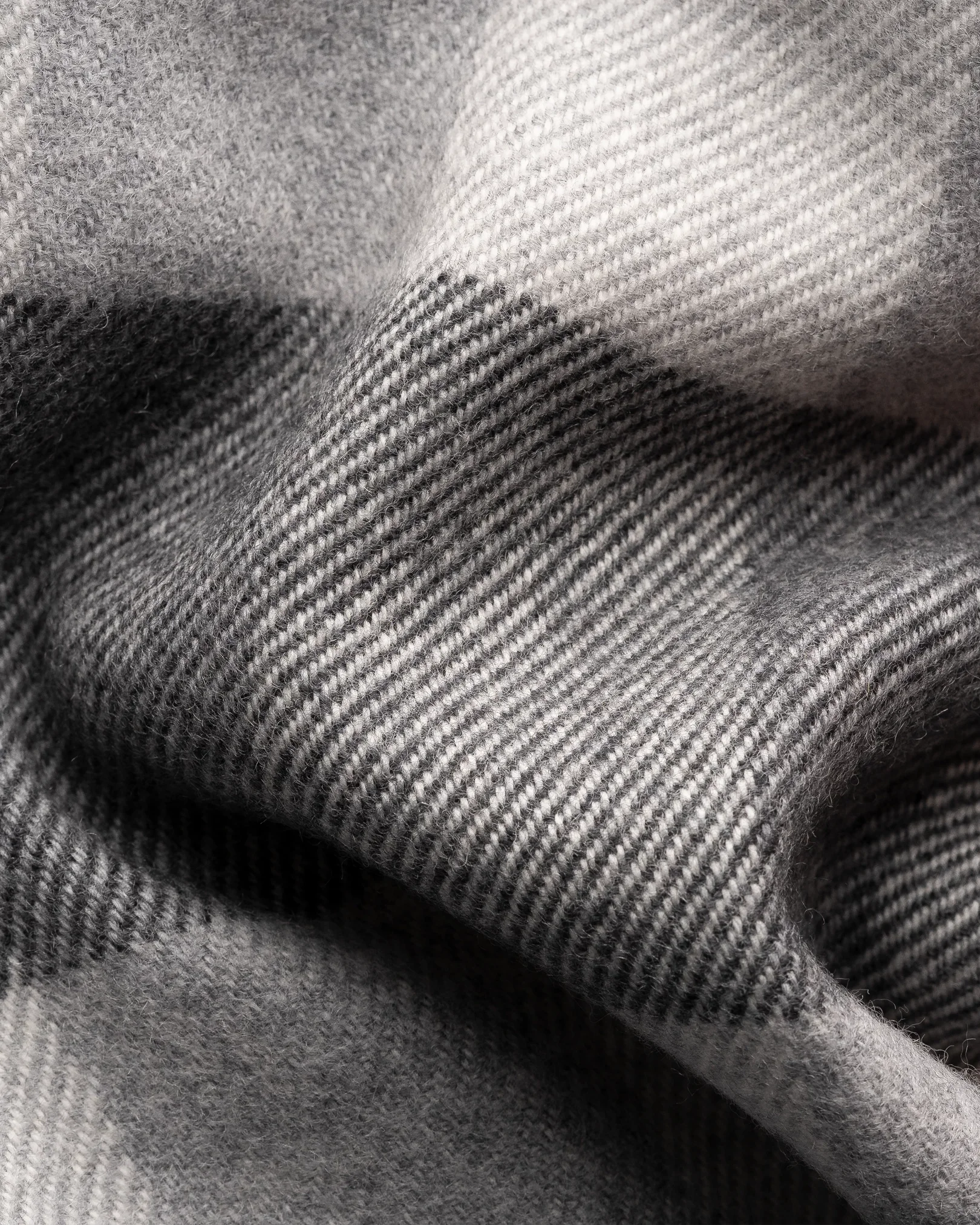 Eton - Check Merino Wool Scarf