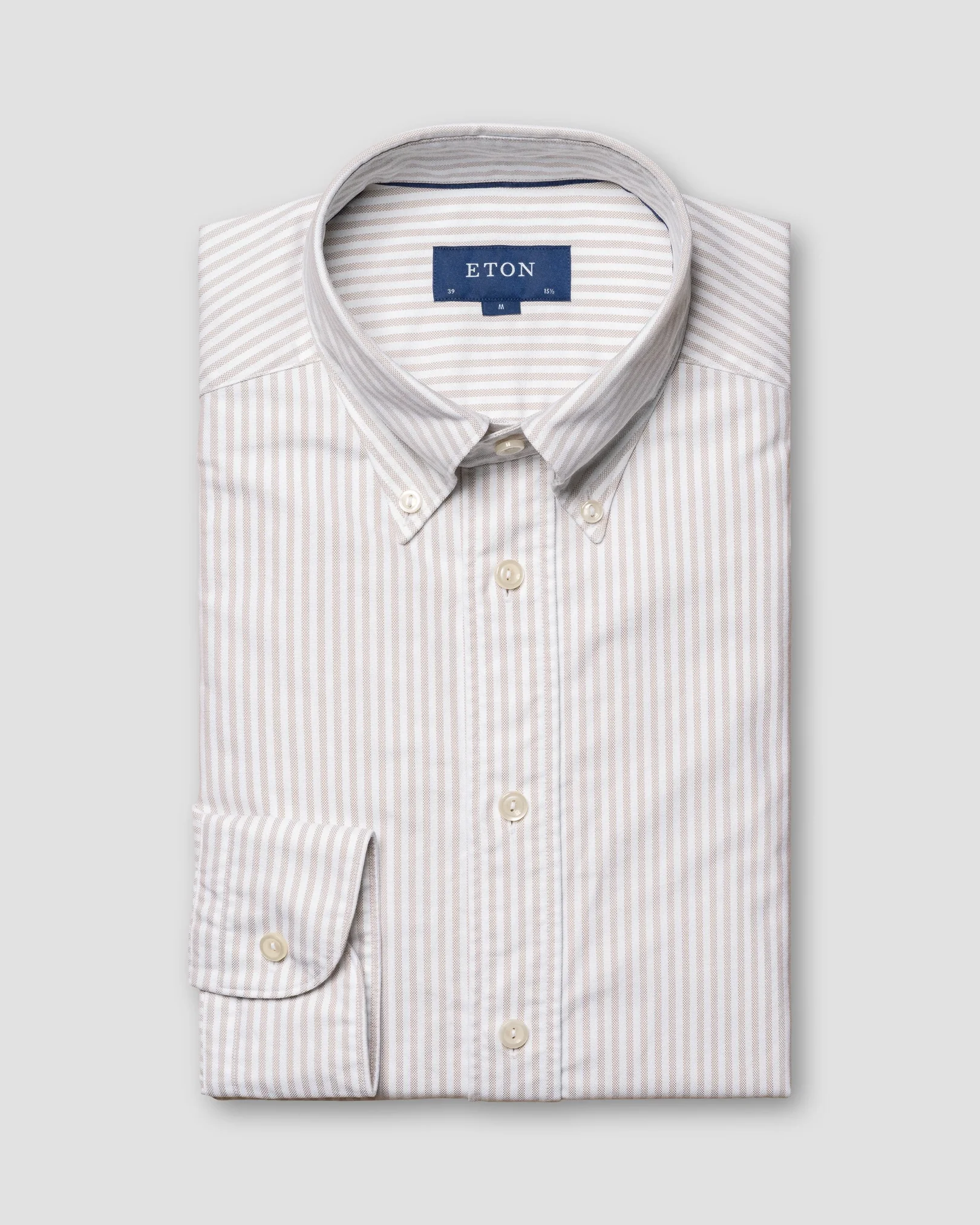 Eton - light beige oxford shirt