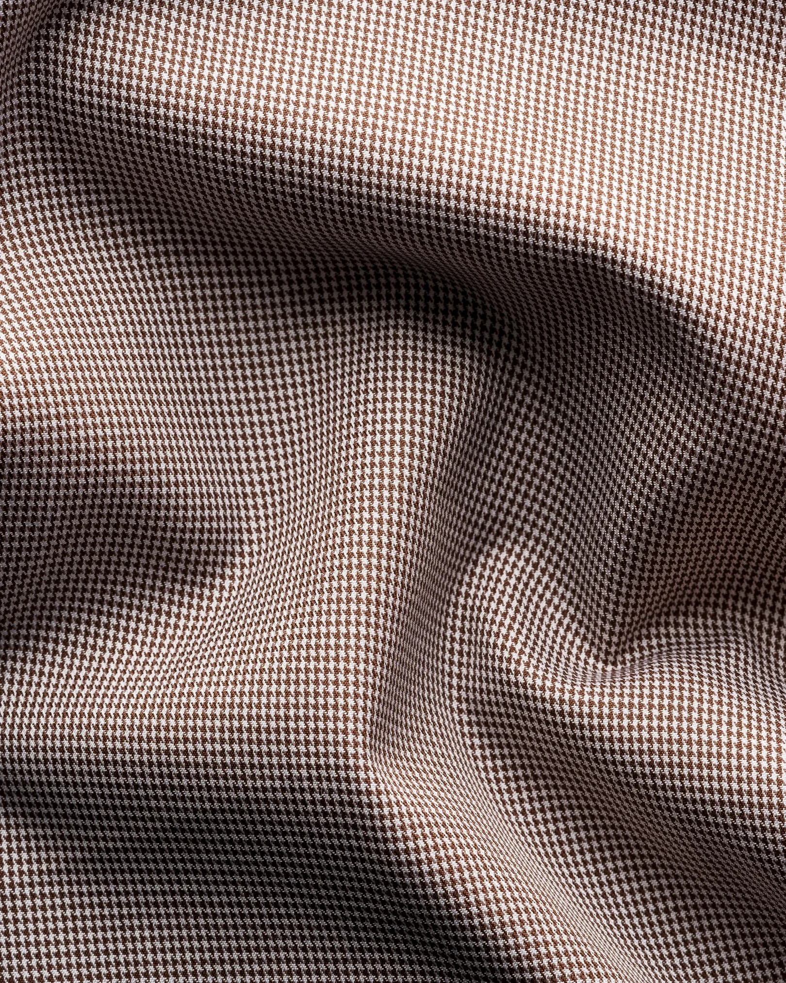 Eton - houndstooth fine twill shirt