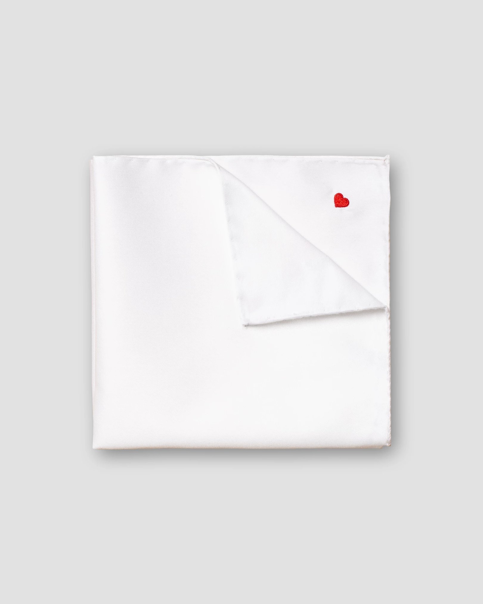 Eton - white pocket square vday