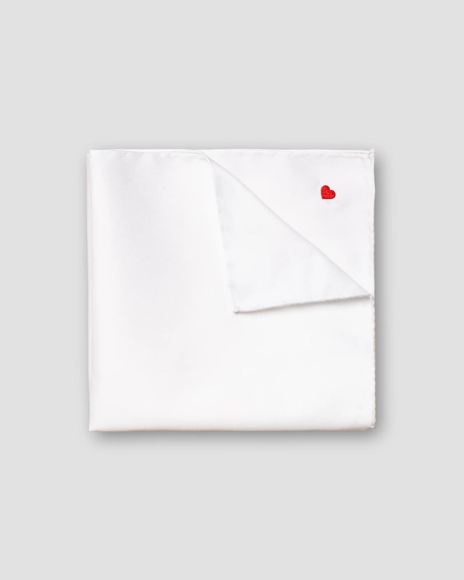 Eton - white pocket square vday