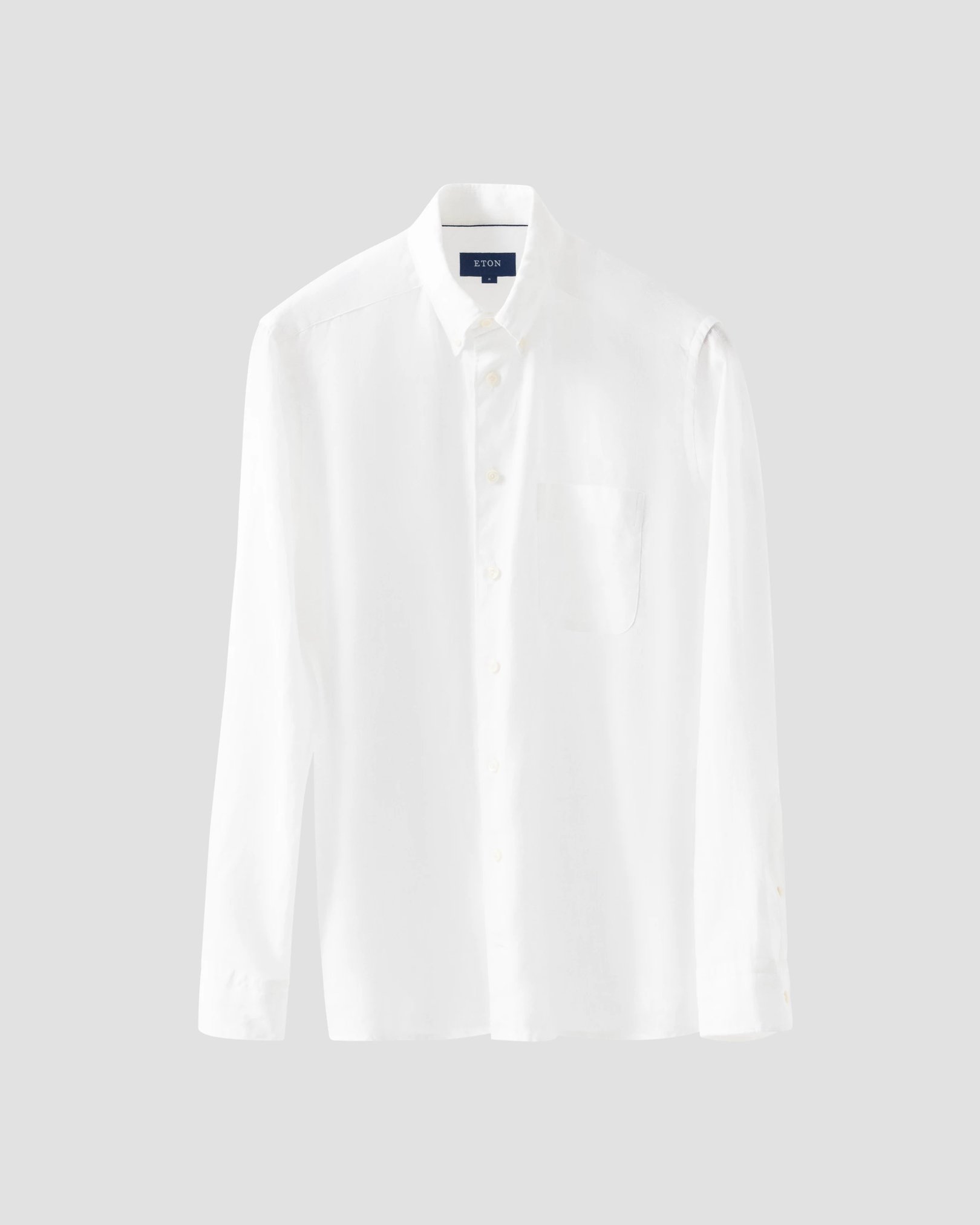 Eton - white linen button down collar