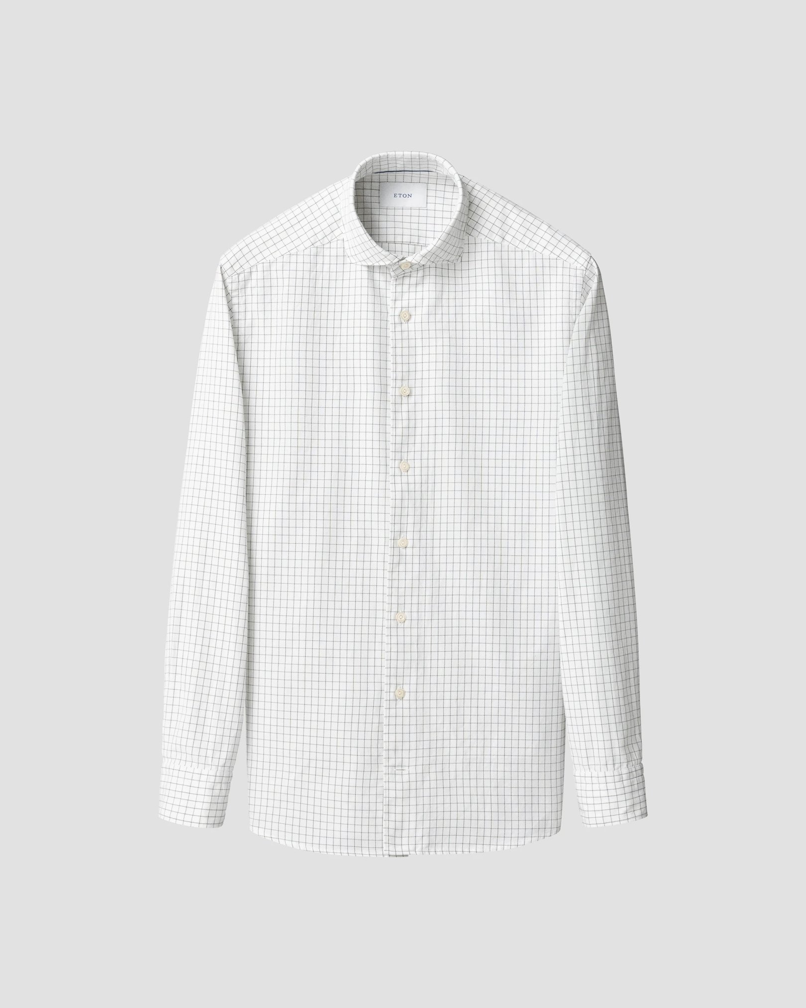 Eton - Check Royal Oxford Shirt