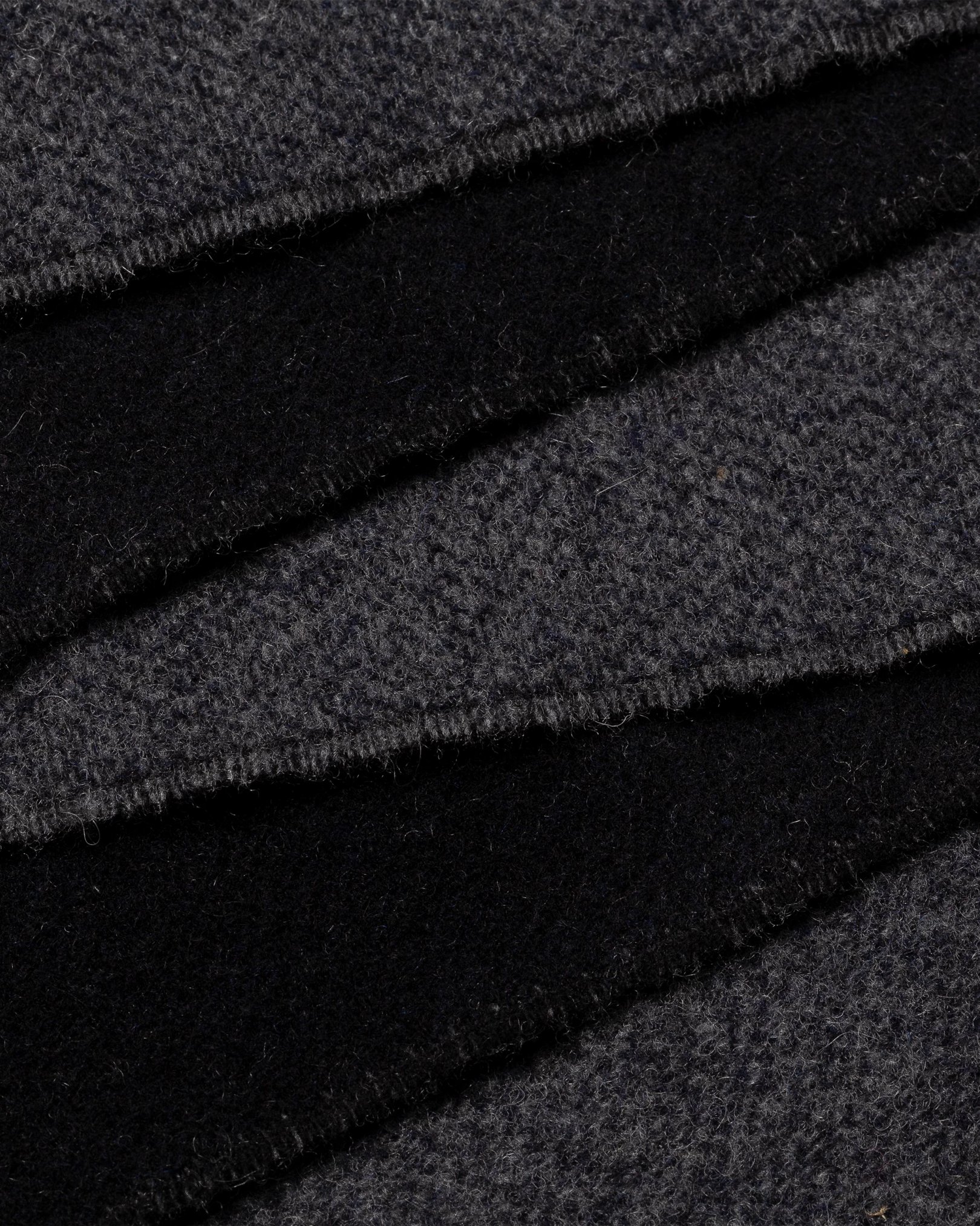 Eton - black two faced scarf
