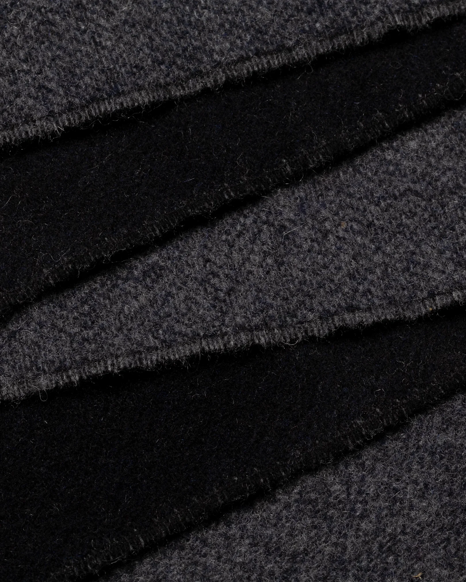 Eton - black two faced scarf