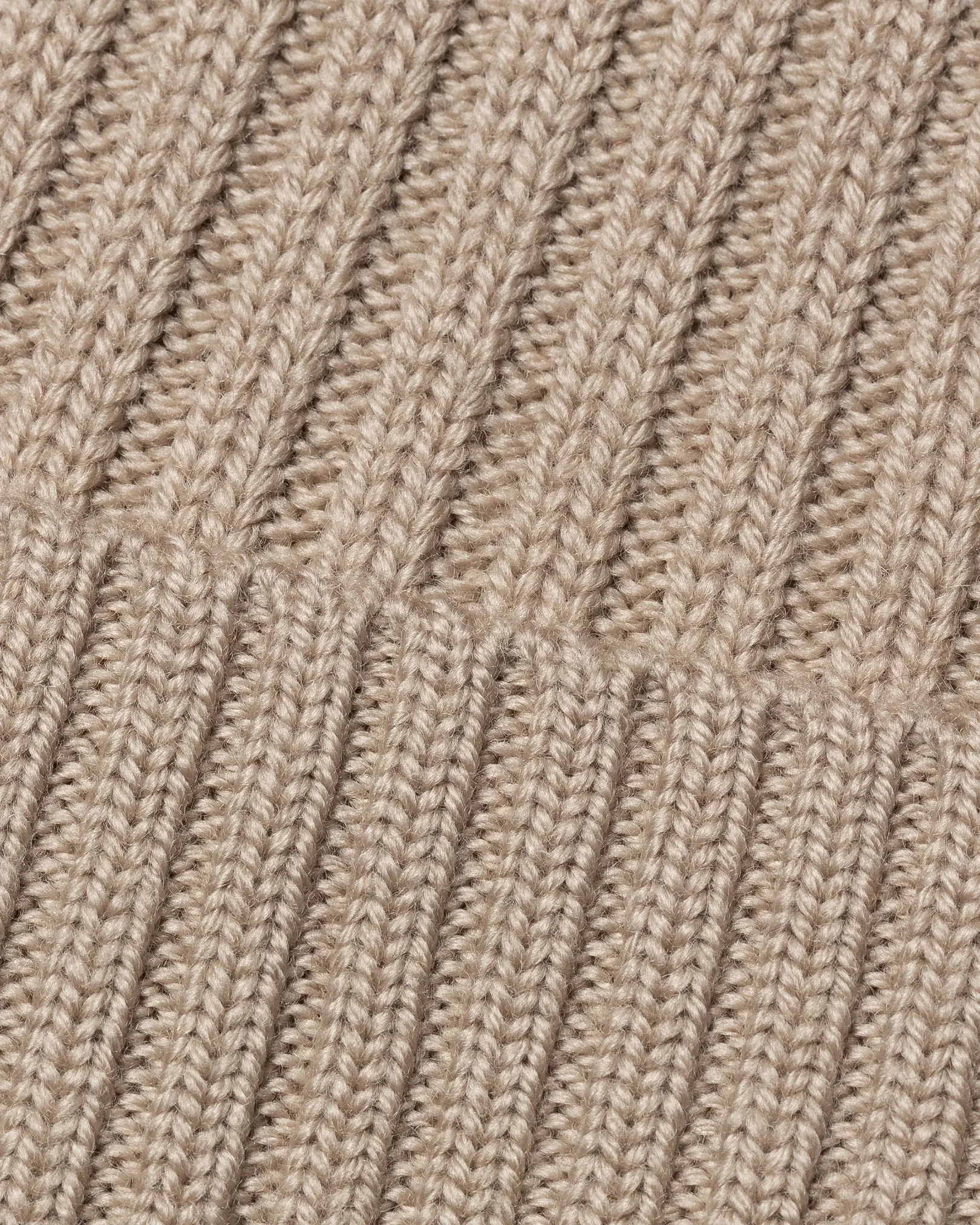 Eton - beige merino beanie