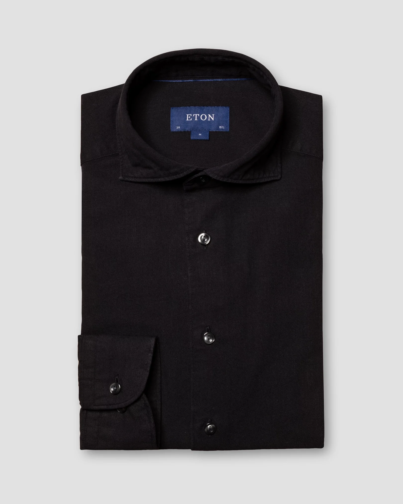 Eton - black denim shirt