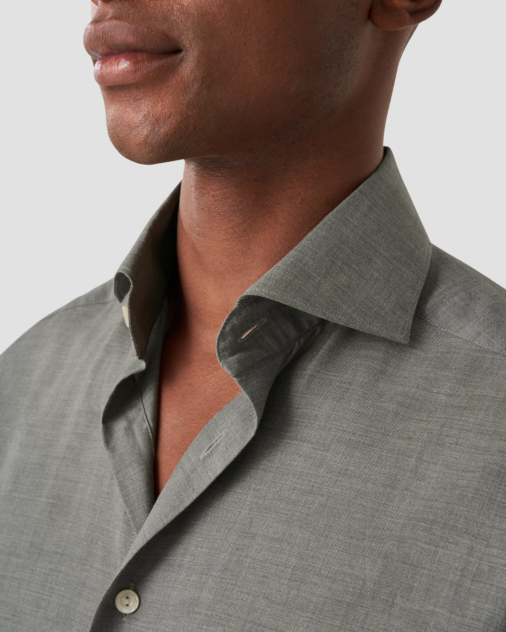 Eton - mid grey flanell