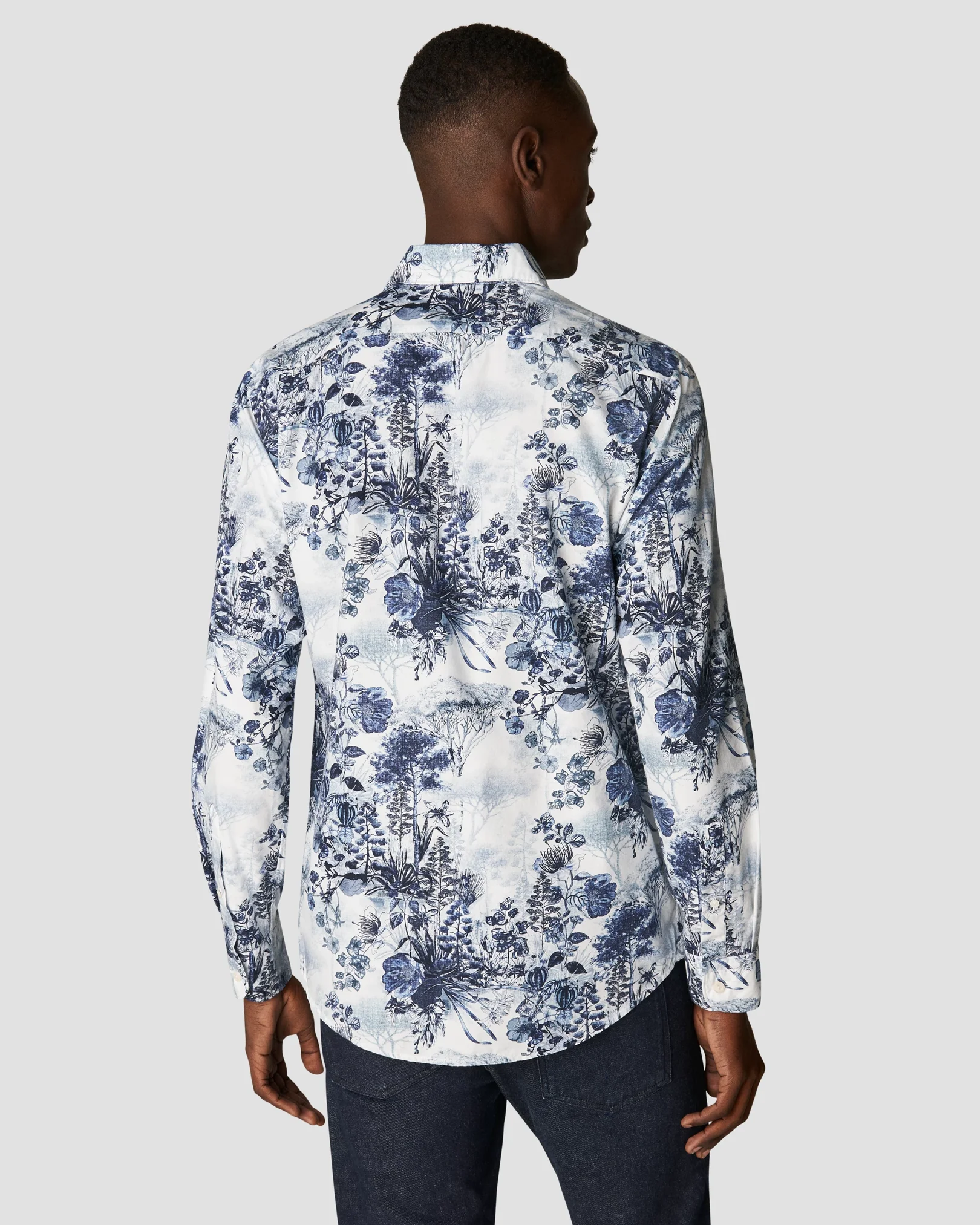 Eton - mid blue cottontencel
