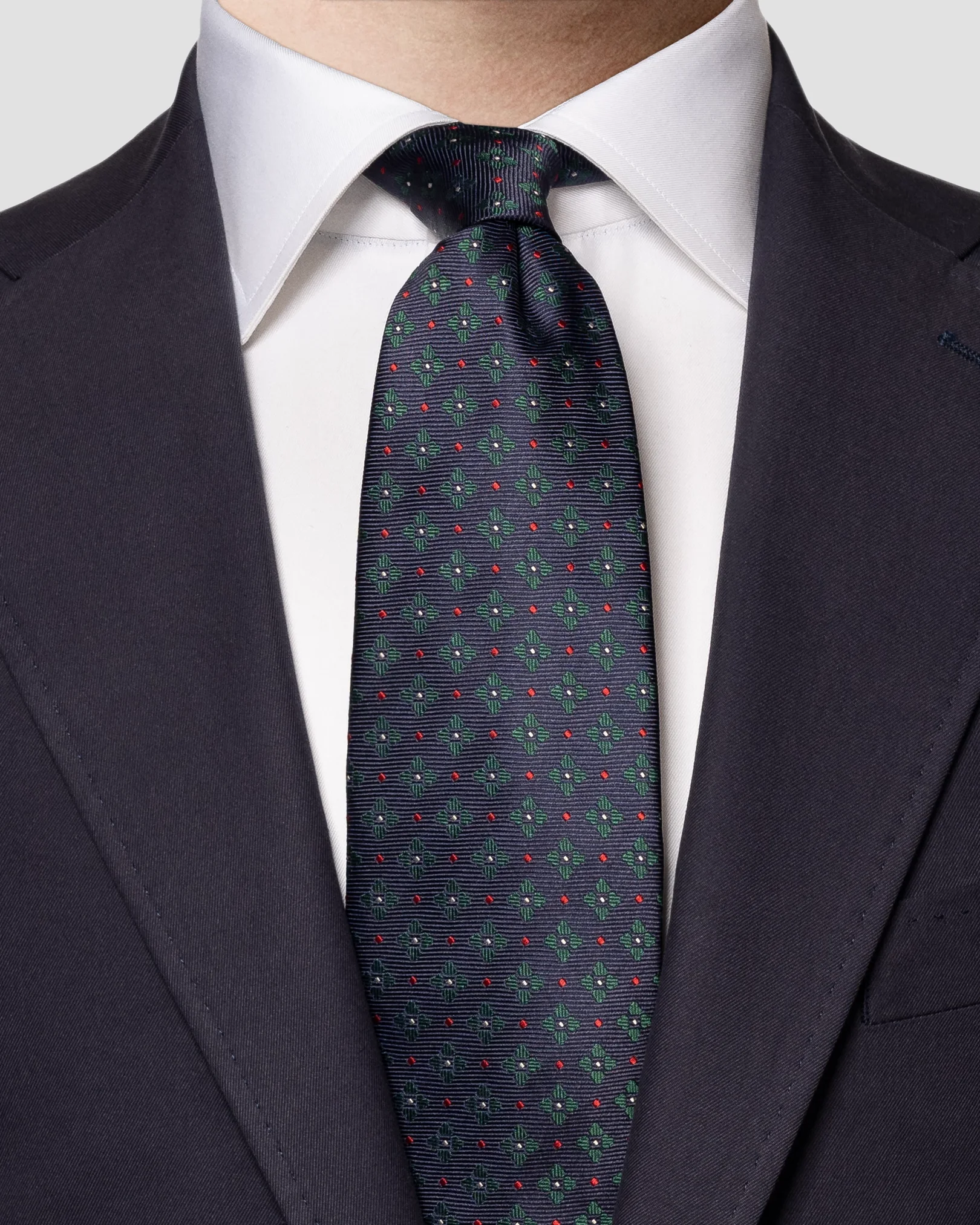 Eton - blue ivy league tie