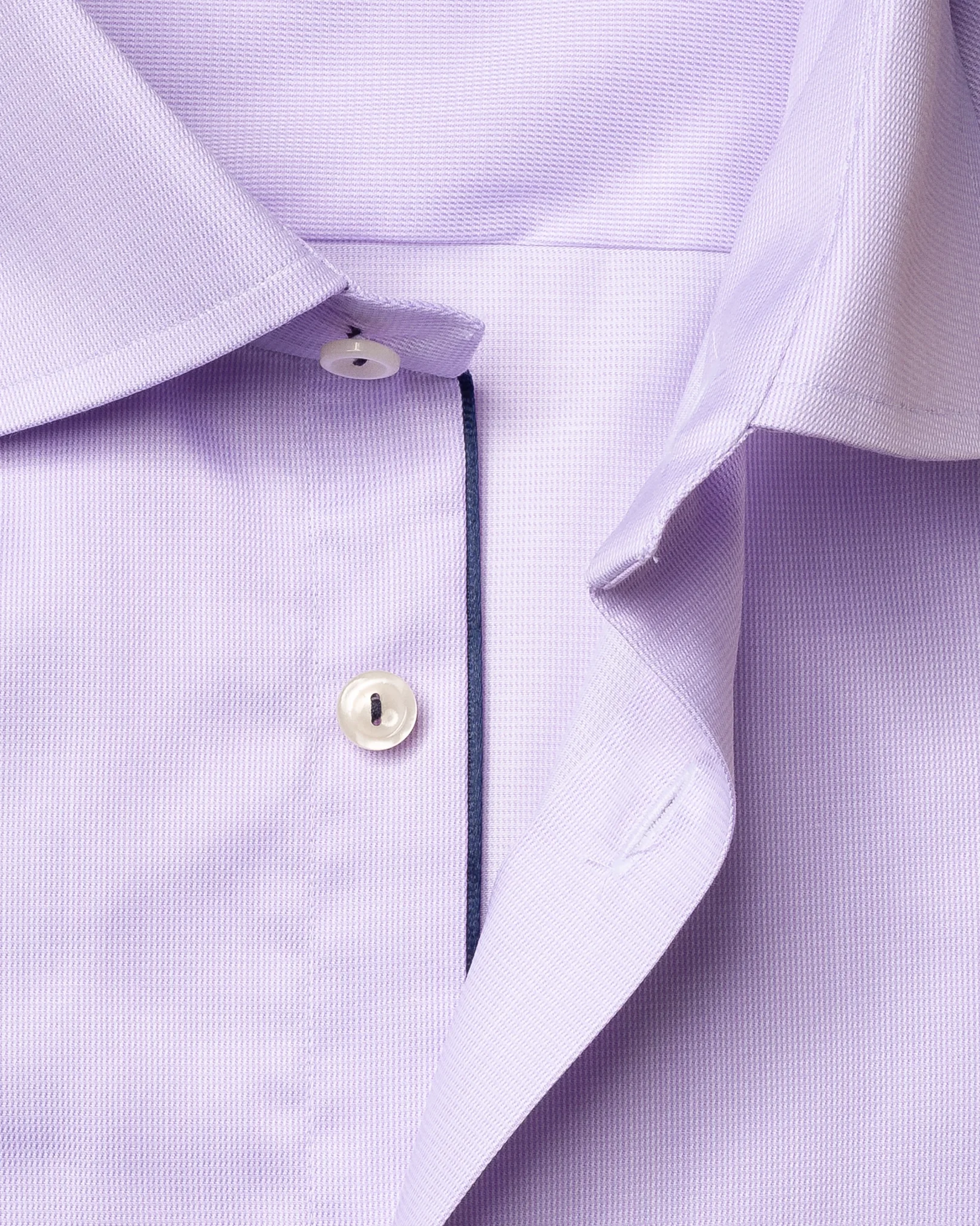 Eton - purple royal twill shirt
