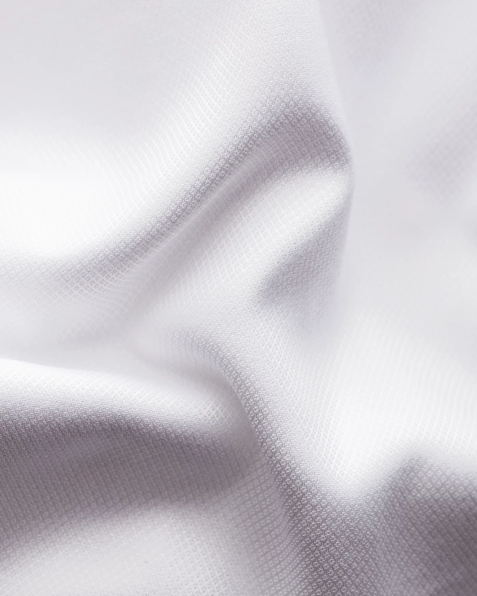 Eton - white textured twill