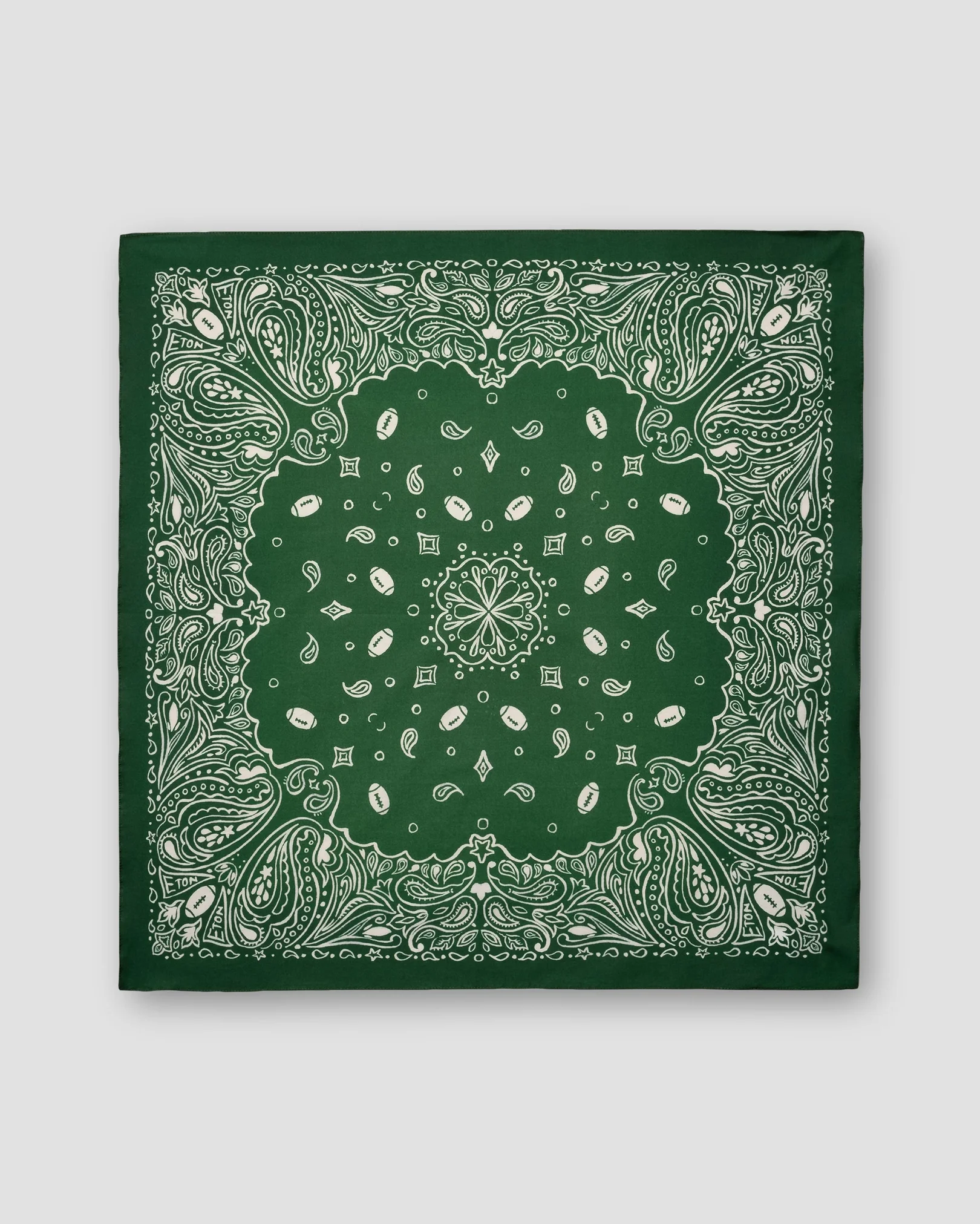 Eton - dark green bandana