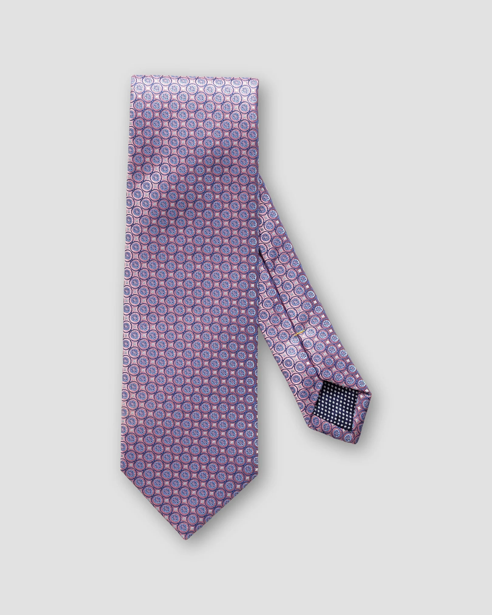 Eton - pink dotted silk tie