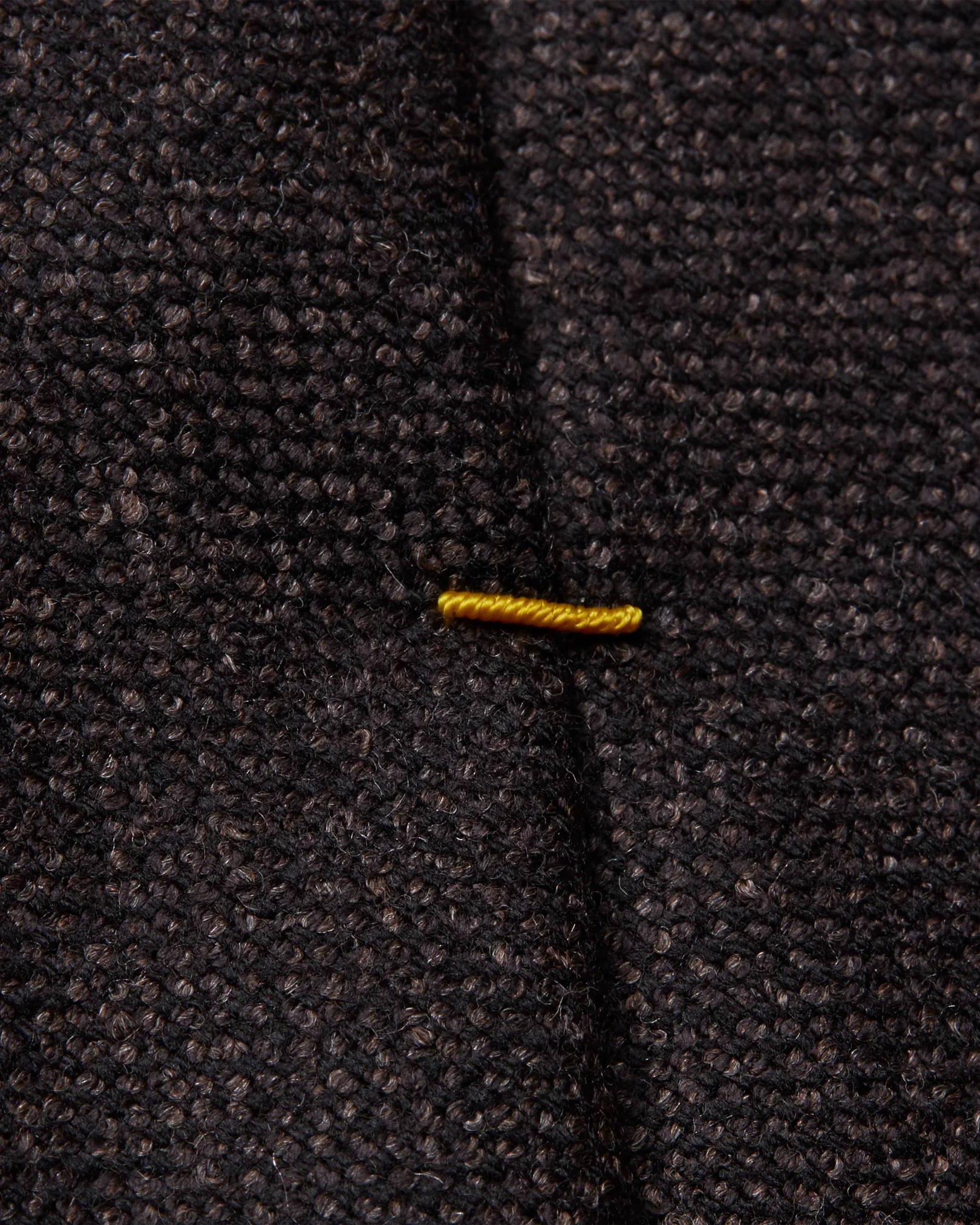 Eton - dark brown textured tie