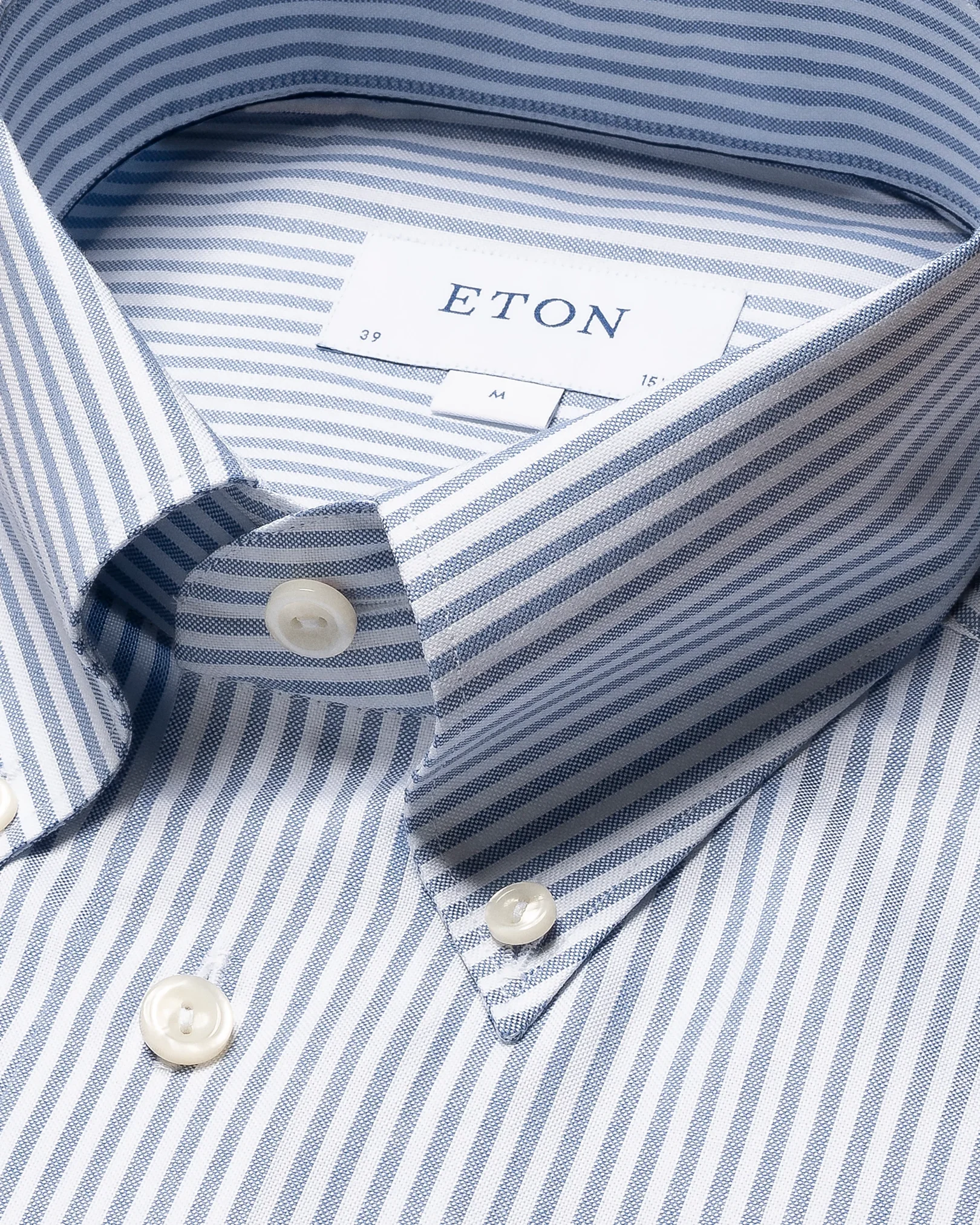 Eton - mid blue fine oxford shirt