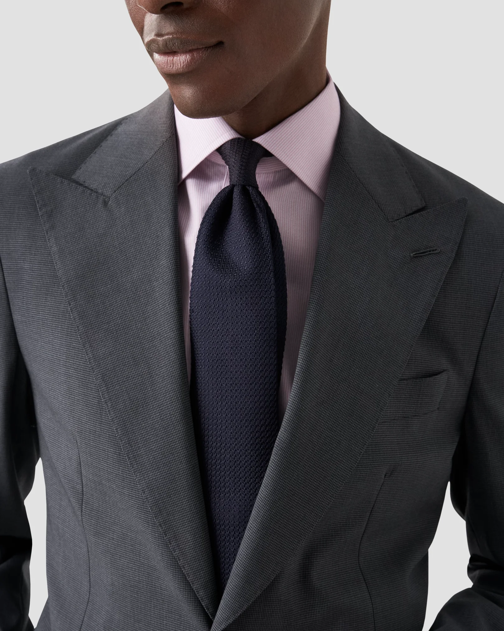 Eton - light pink signature twill shirt