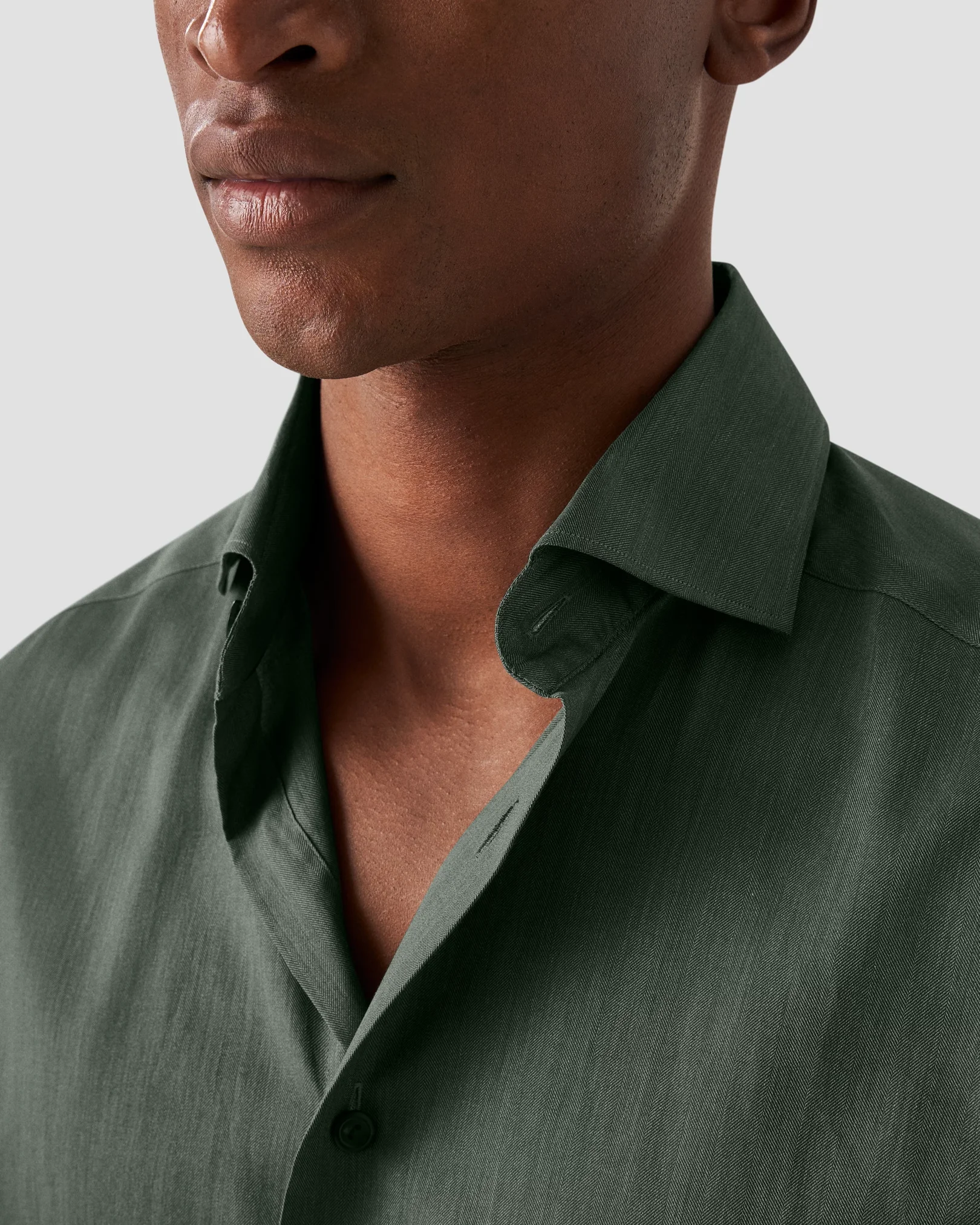 Eton - dark green flanell
