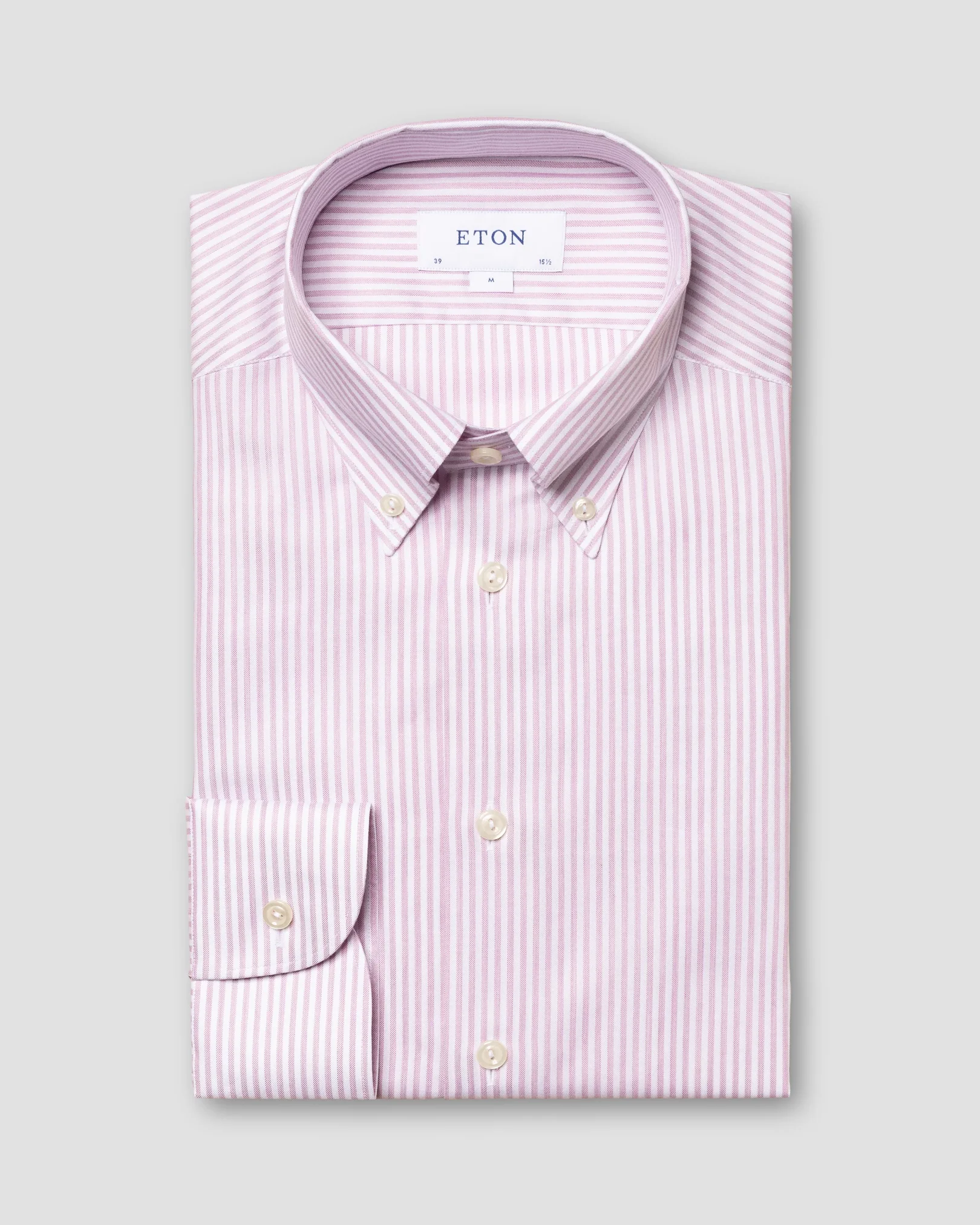 Eton - pink fine oxford