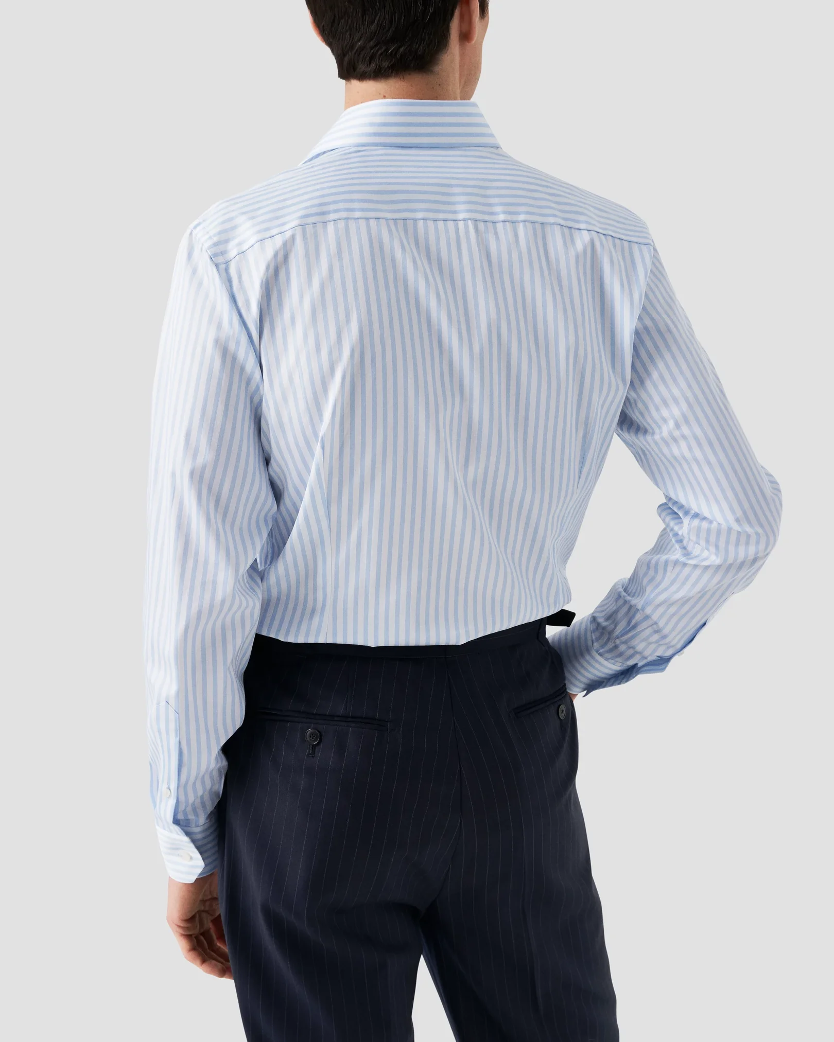 Eton - light blue satin