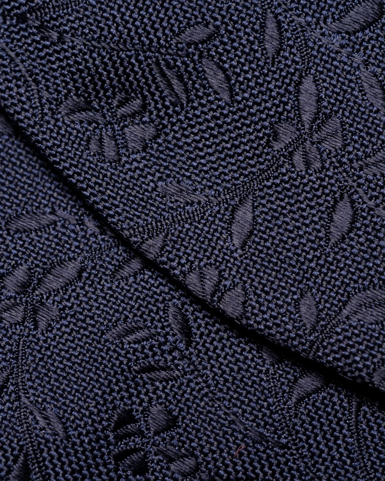 Eton - navy blue bow tie self tied