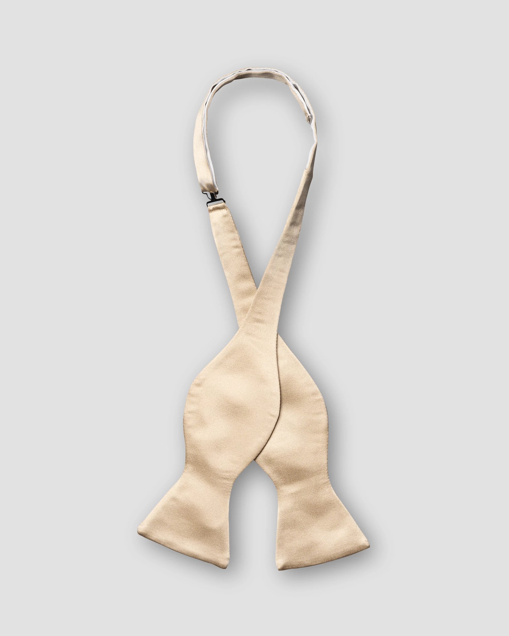 Eton - Silk Satin Bow Tie - Self Tied