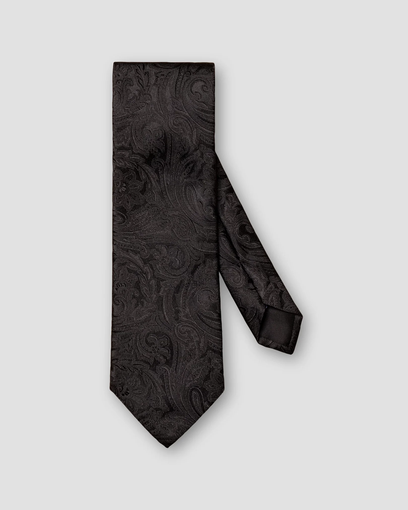 Eton - black silktie