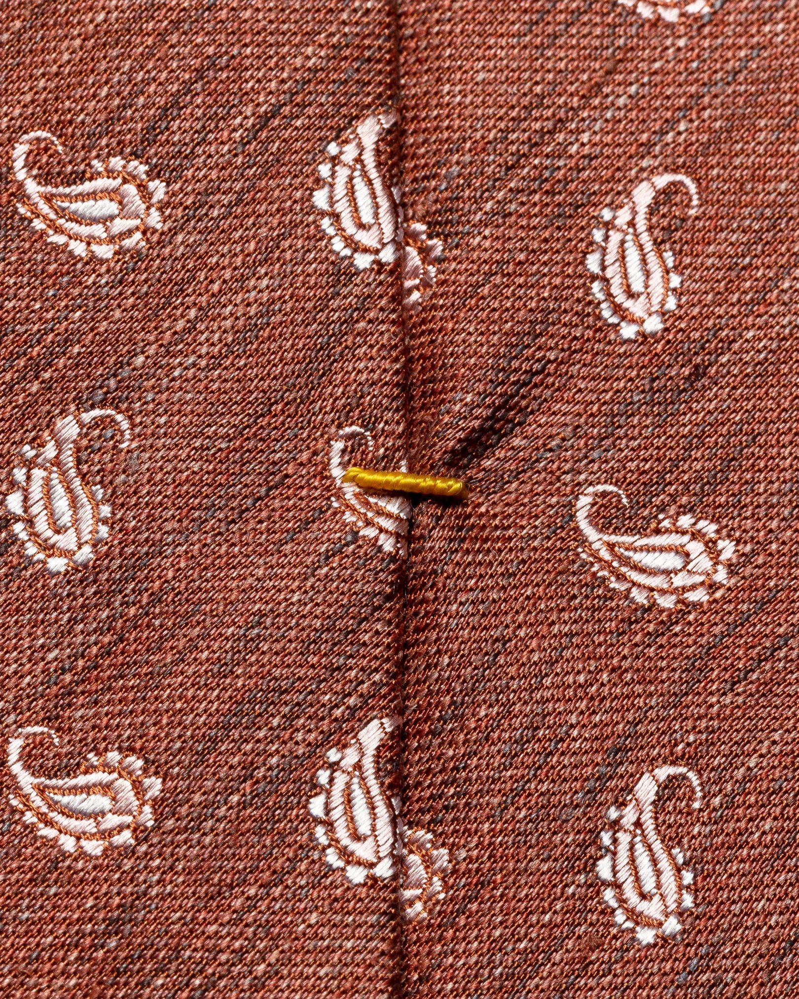 Eton - dark orange tie