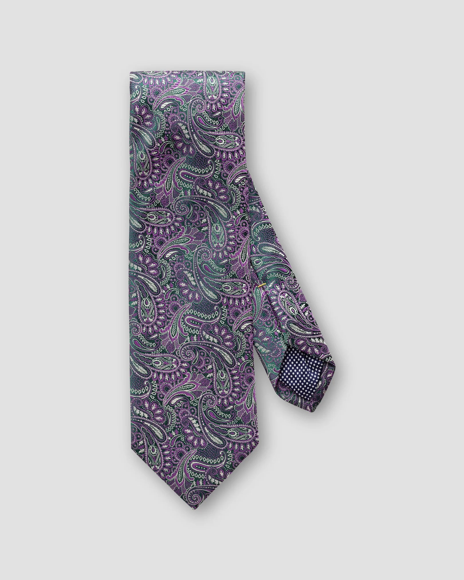 Eton - Green and blue silk tie