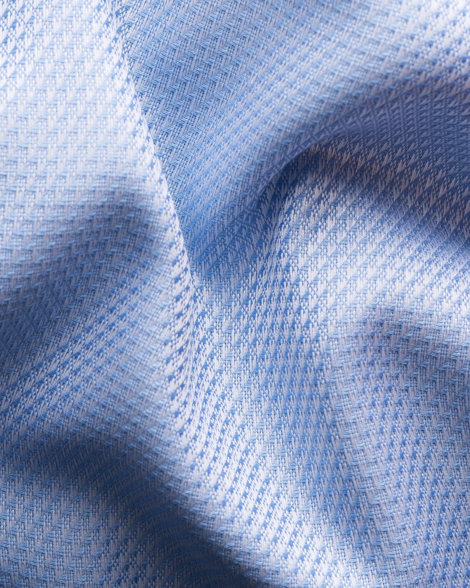 Eton - rolay light blue dobby