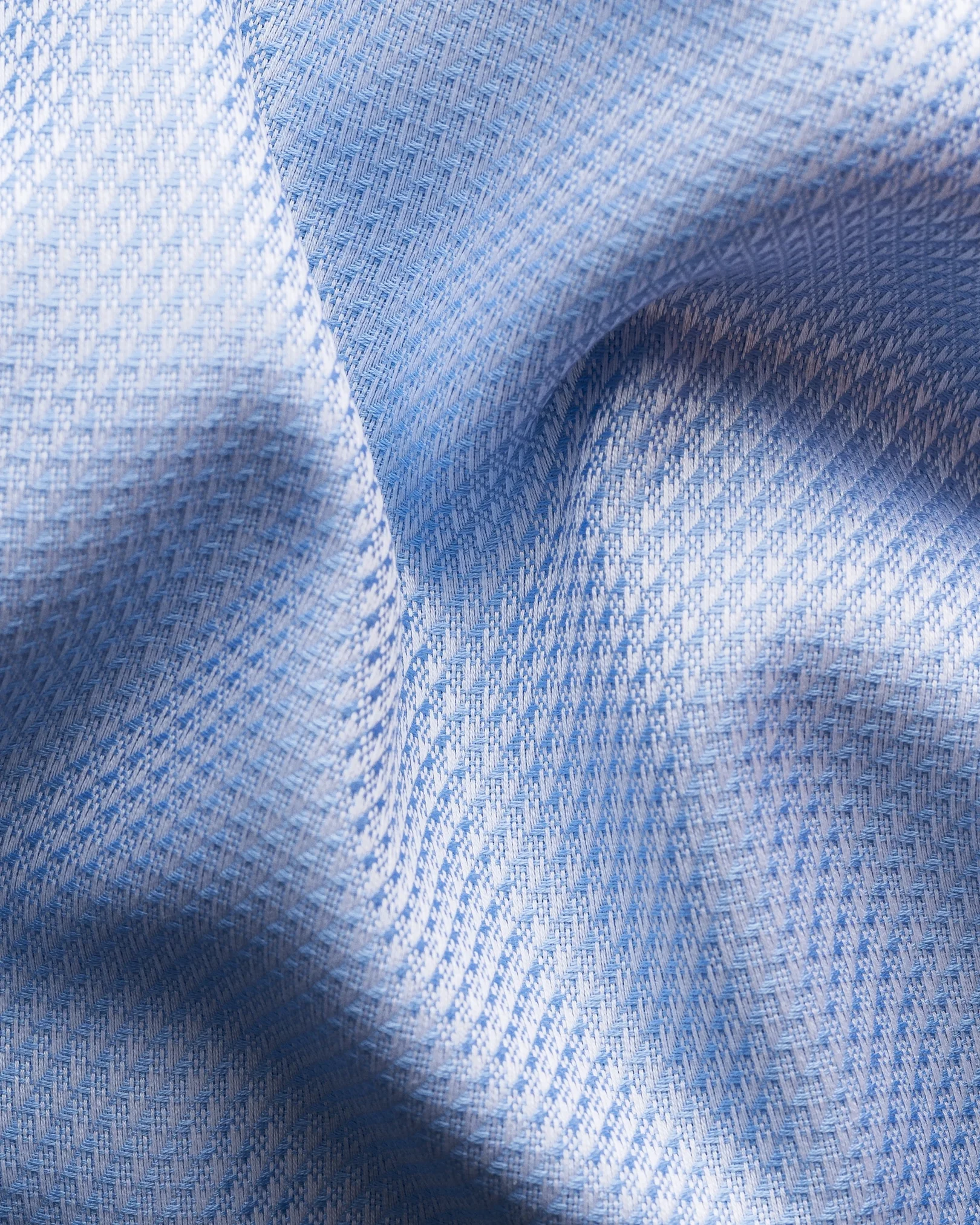 Eton - rolay light blue dobby