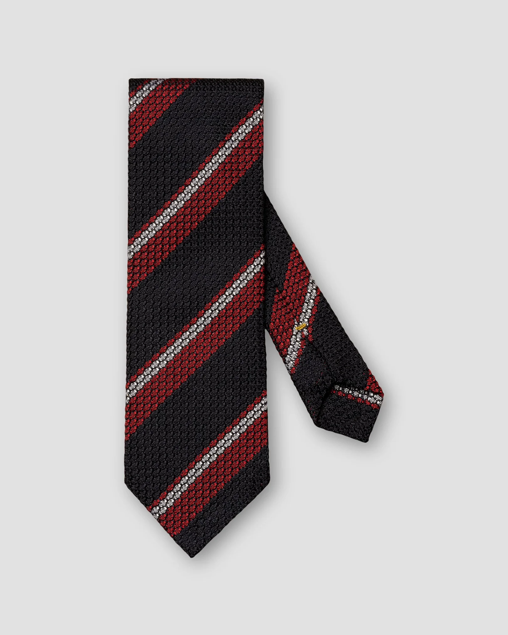 Eton - dark red grenadine tie