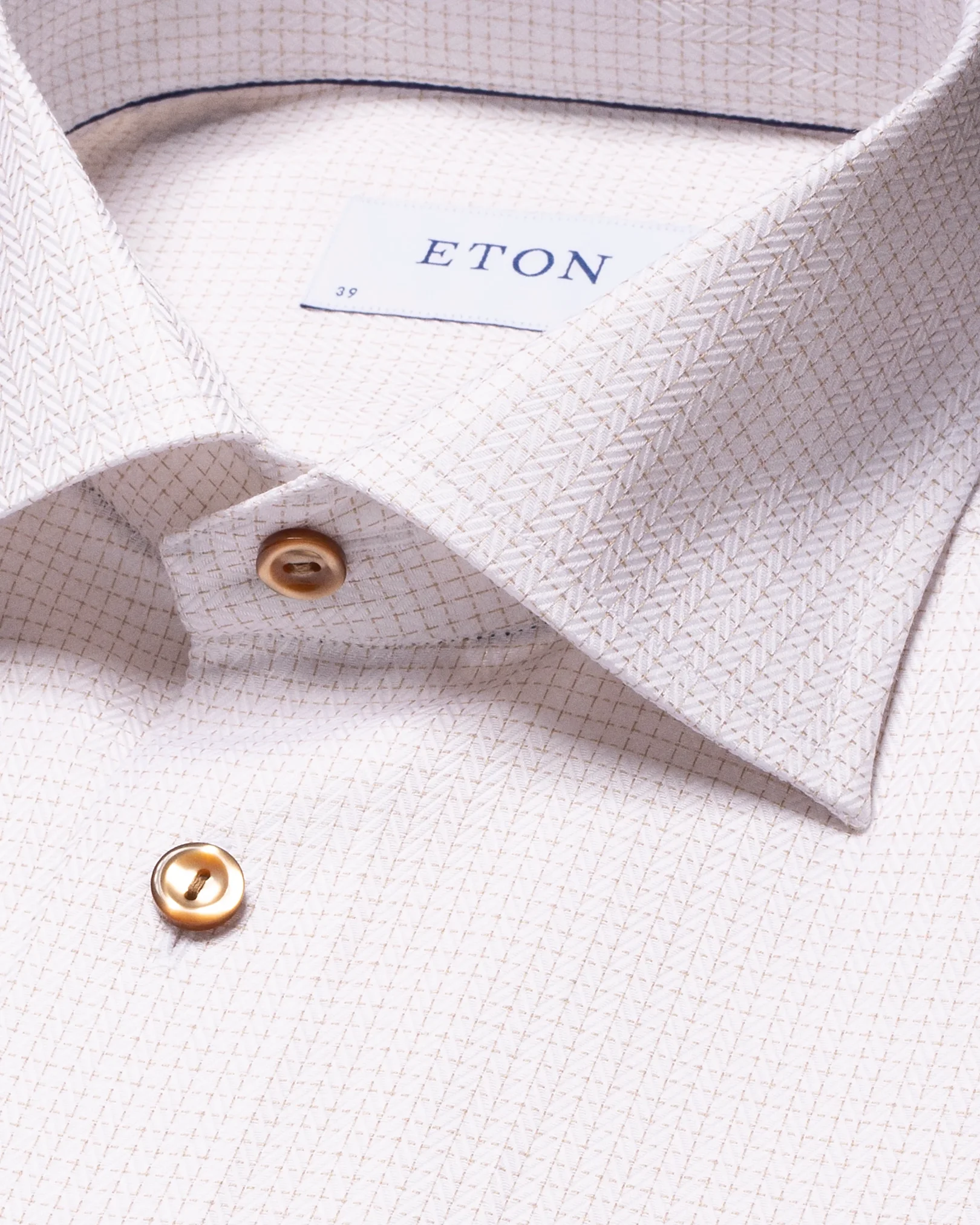 Eton - beige signature twill