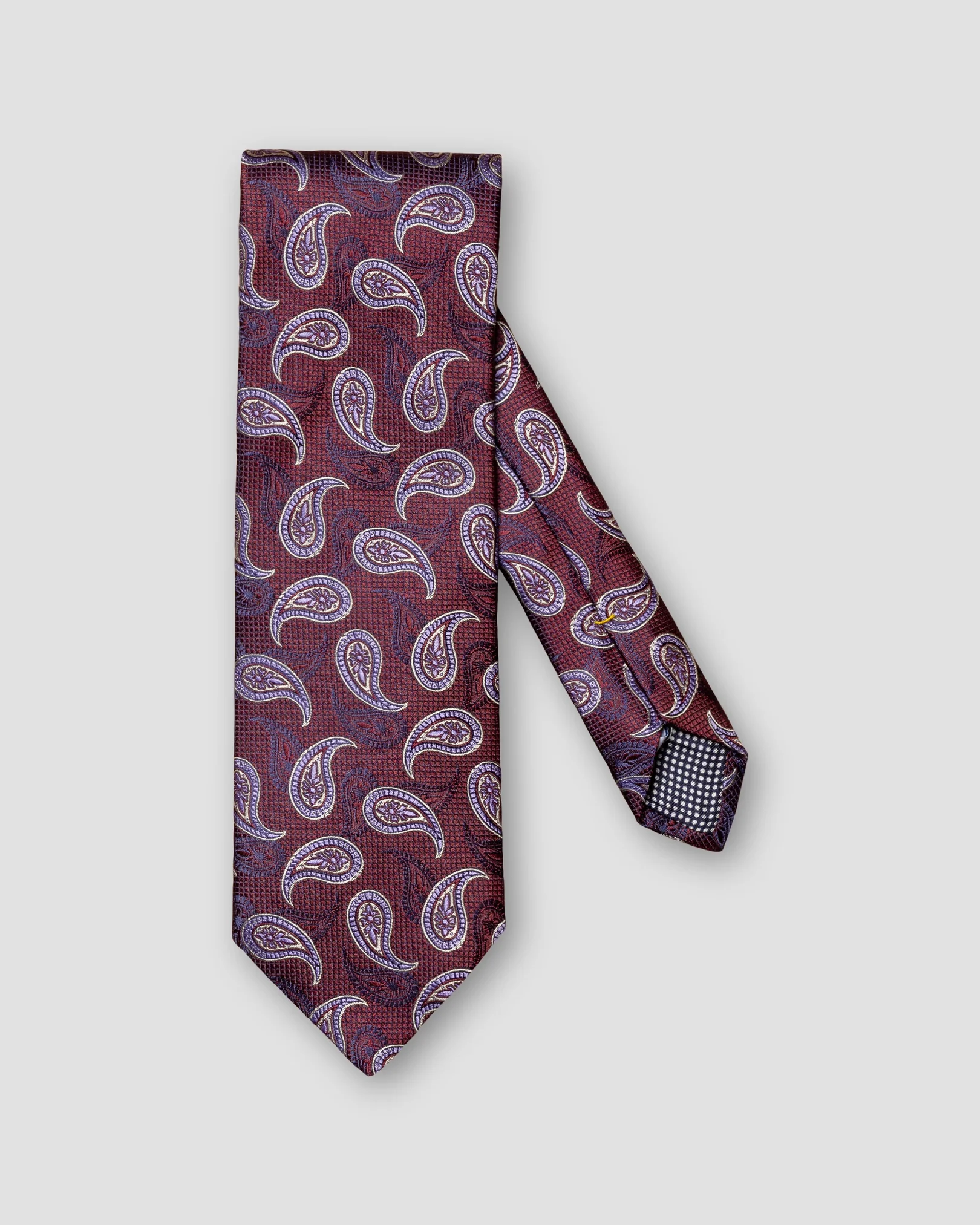 Eton - red paisley silk tie aw