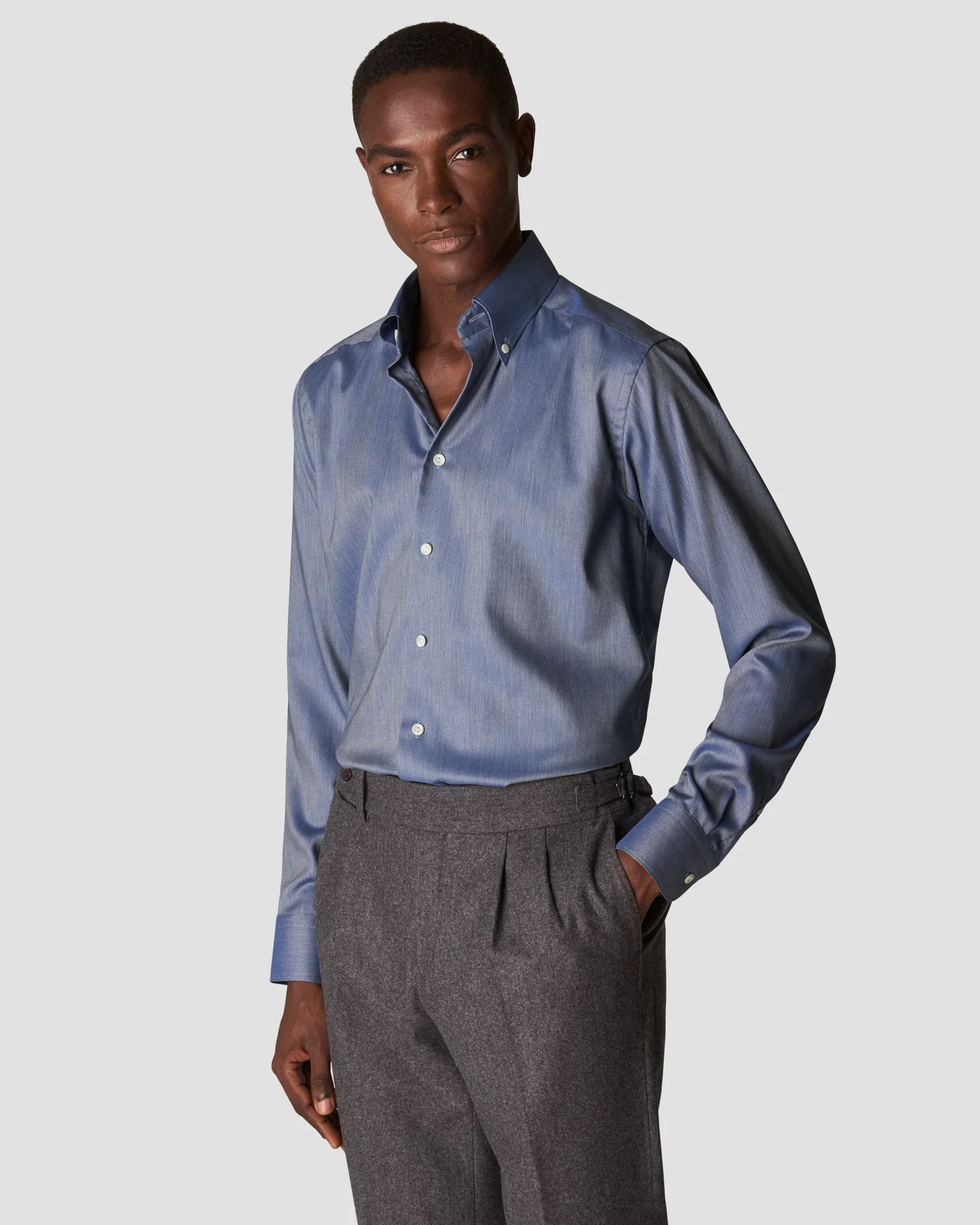 Eton - mid purple oxford