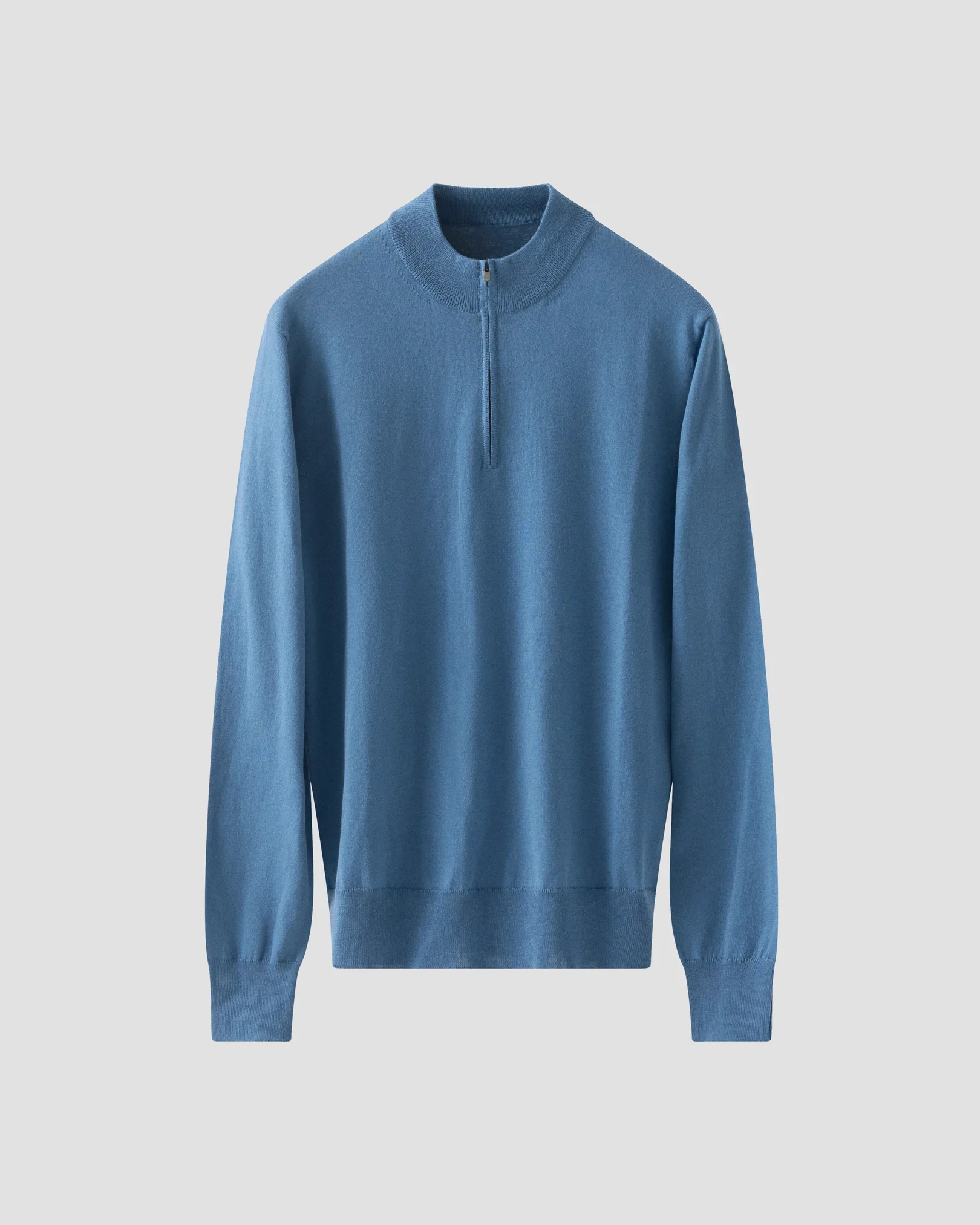 Eton - Pullover mit Viertelreißverschluss