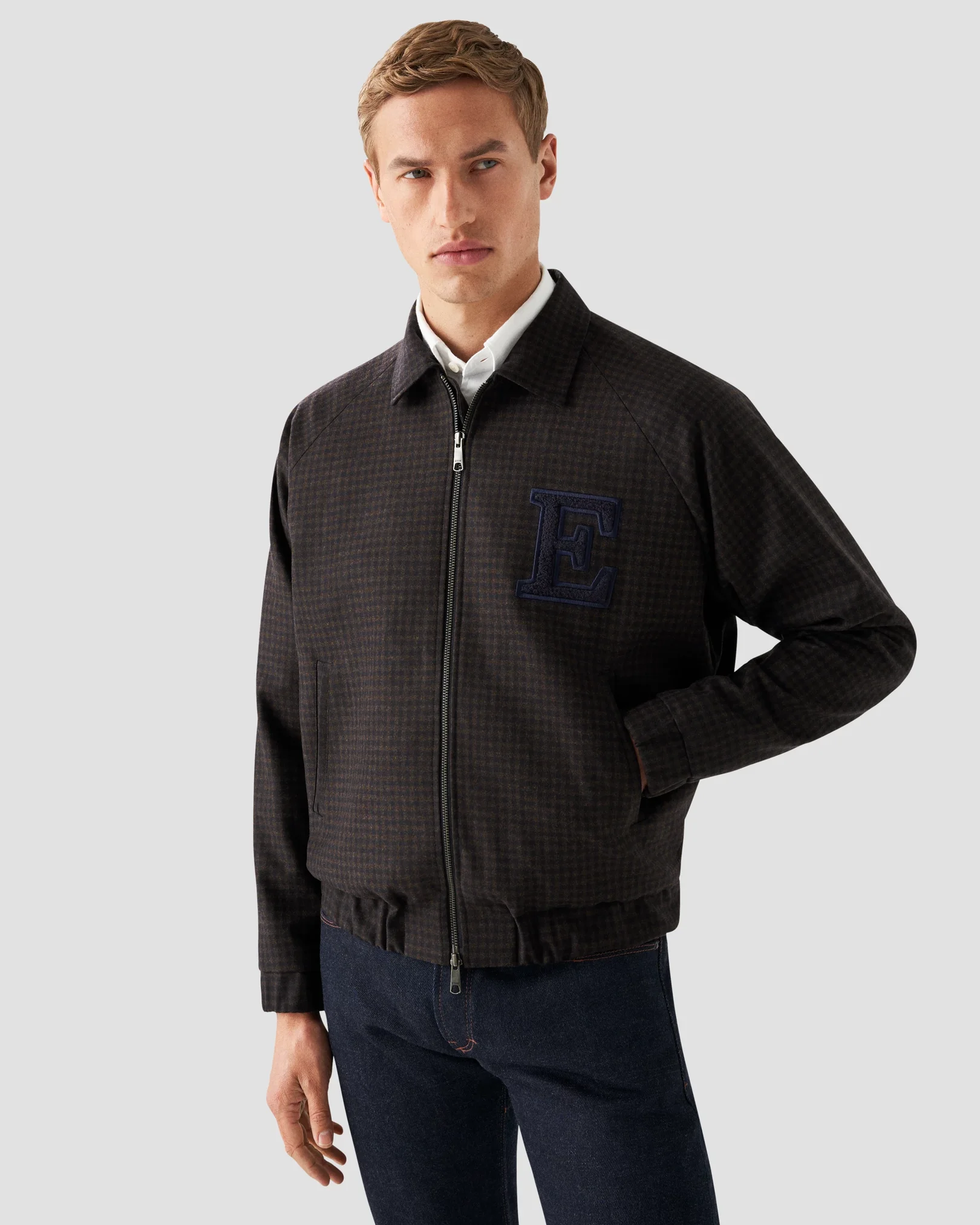 Eton - eton varsity jacket