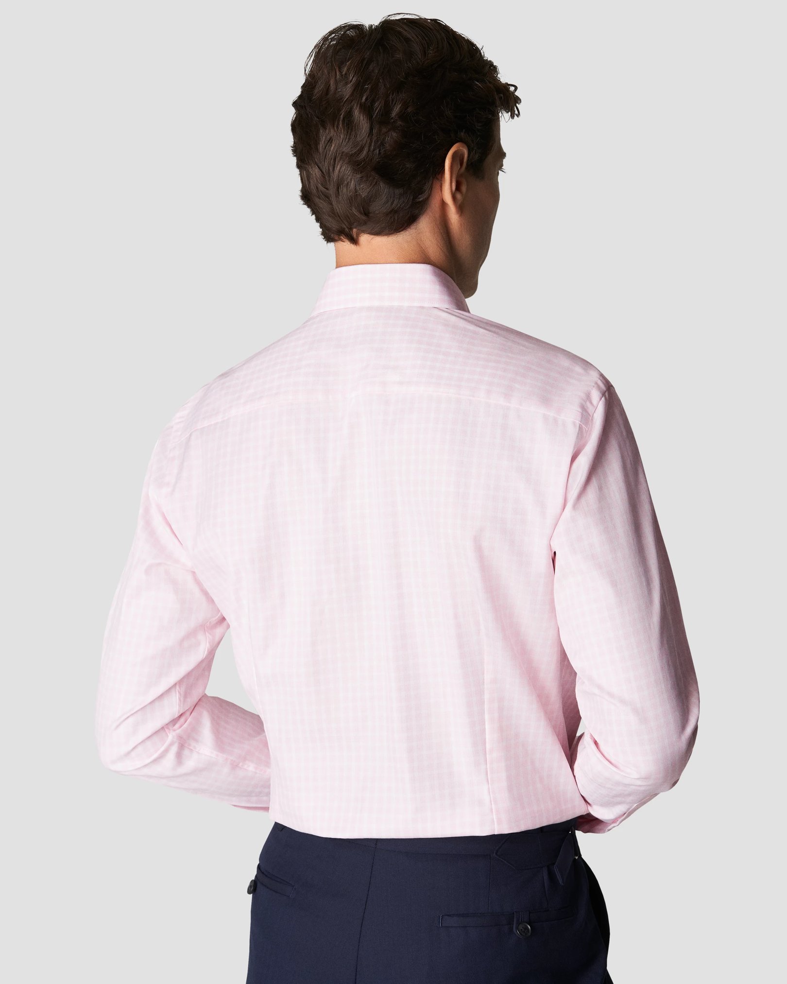 Eton - pink cottontencel stretch
