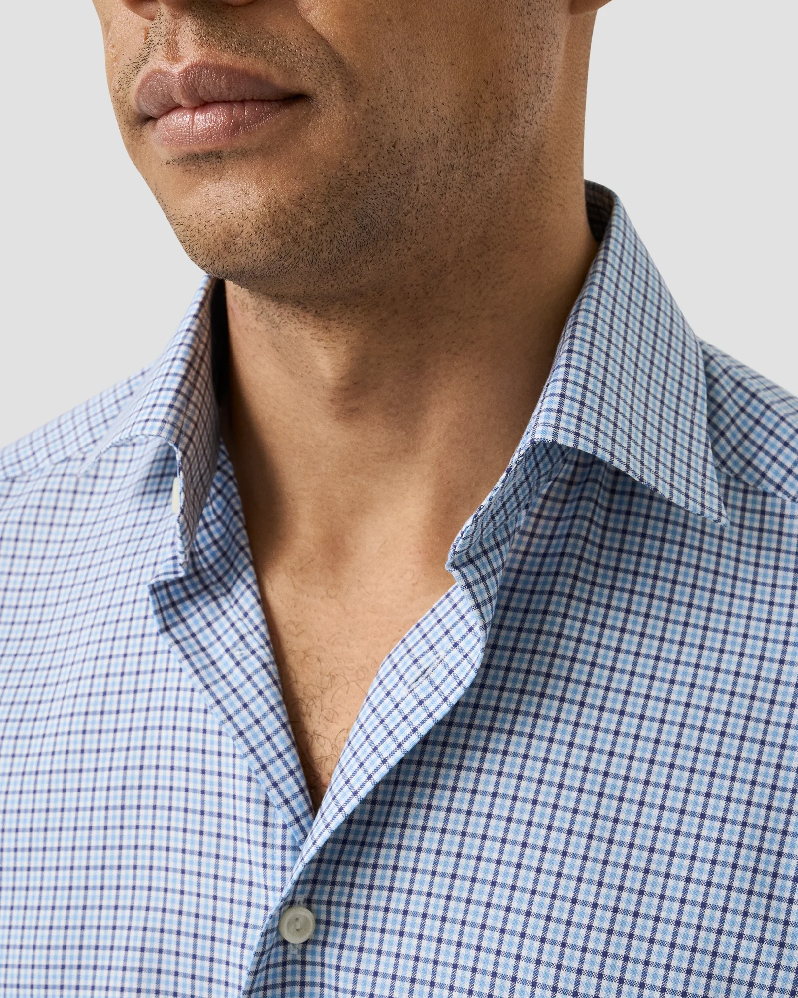 Eton - Chemise en oxford signature à carreaux