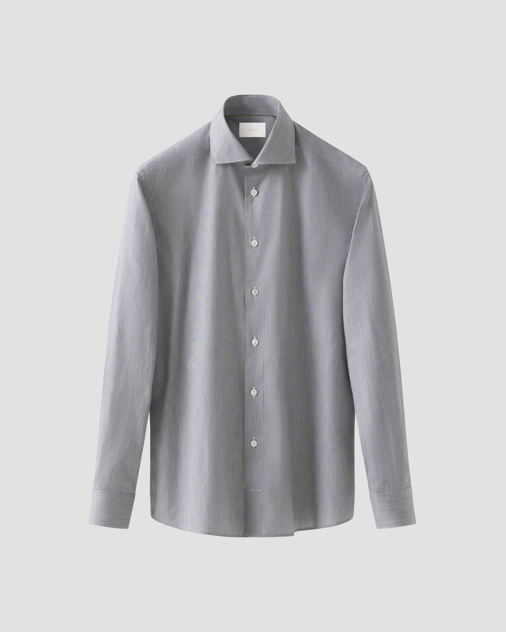 Eton - Striped Cotton Silk Shirt