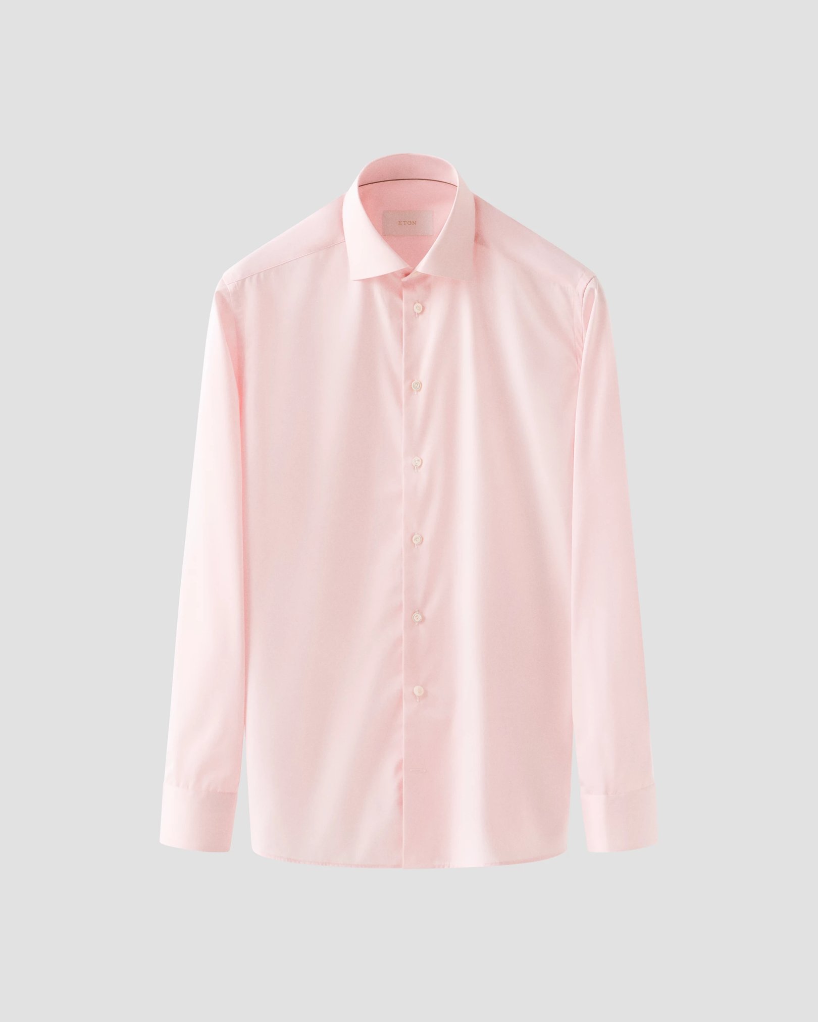 Eton - pink chambray elevated poplin shirt