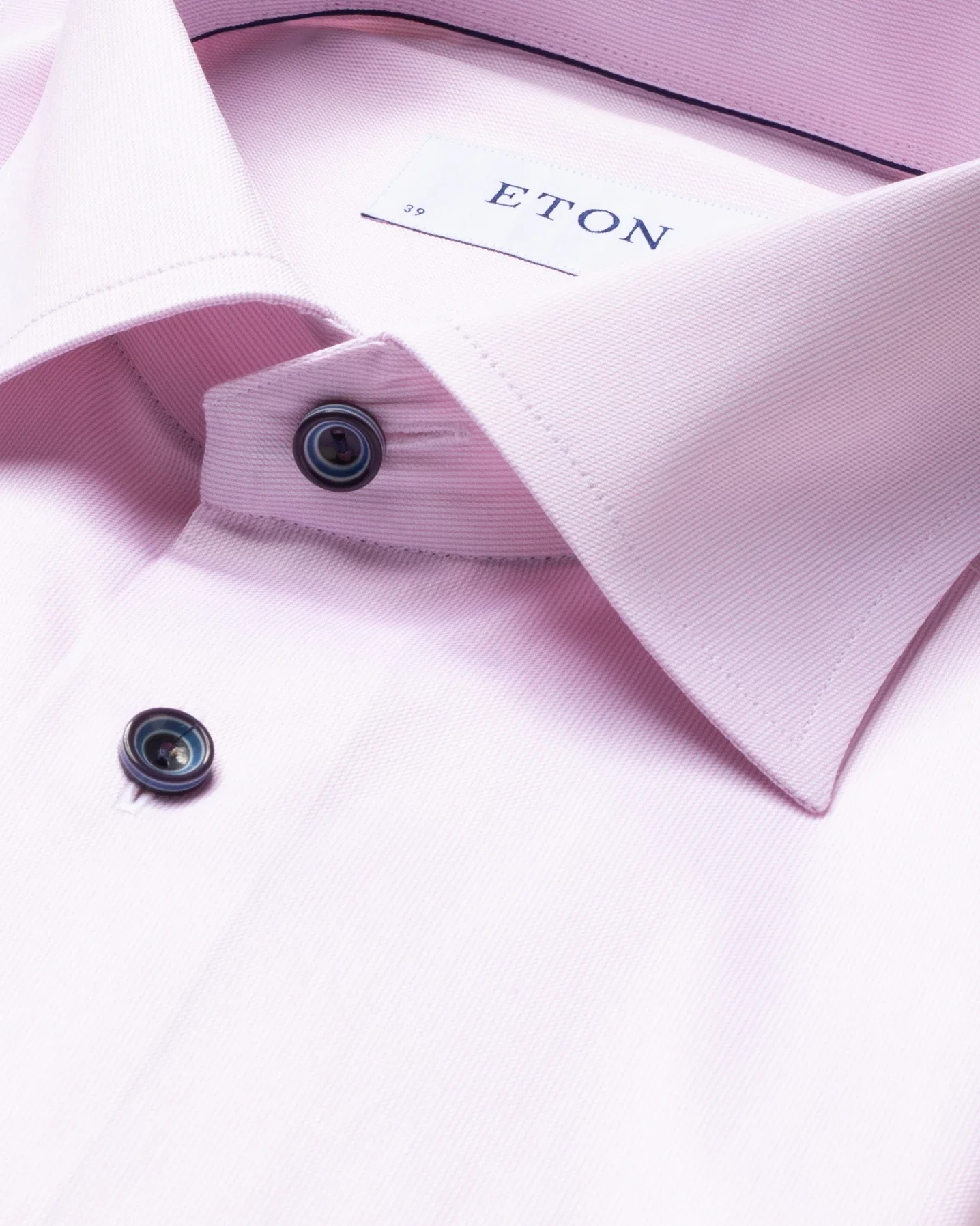 Eton - pastel pink shirt cut away