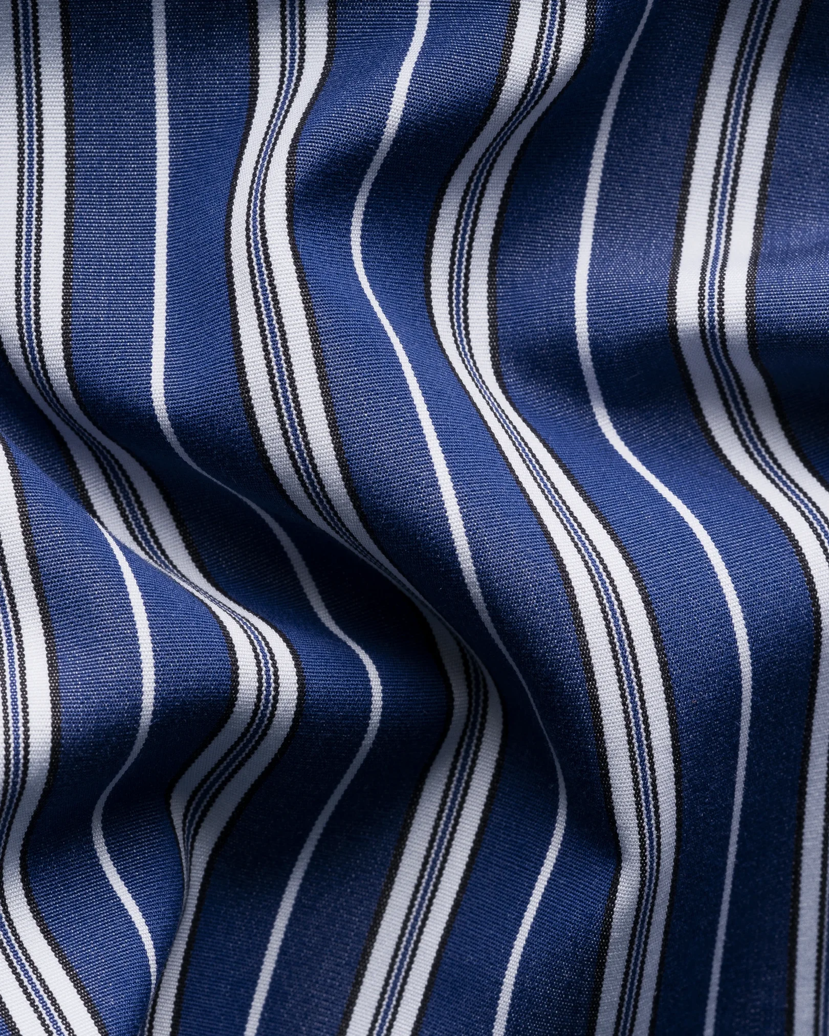 Eton - striped one piece collar shirt