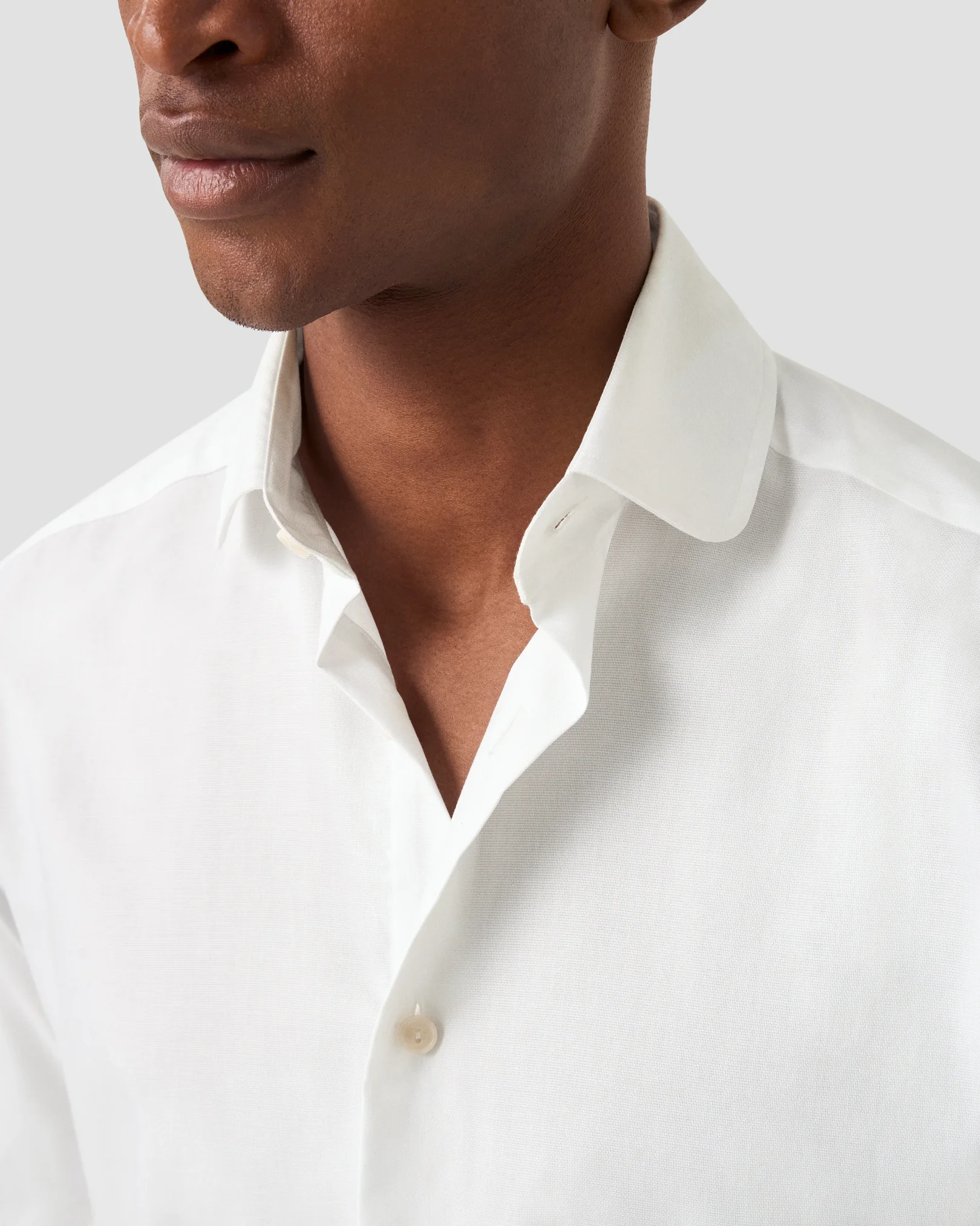 Eton - solid club collar shirt