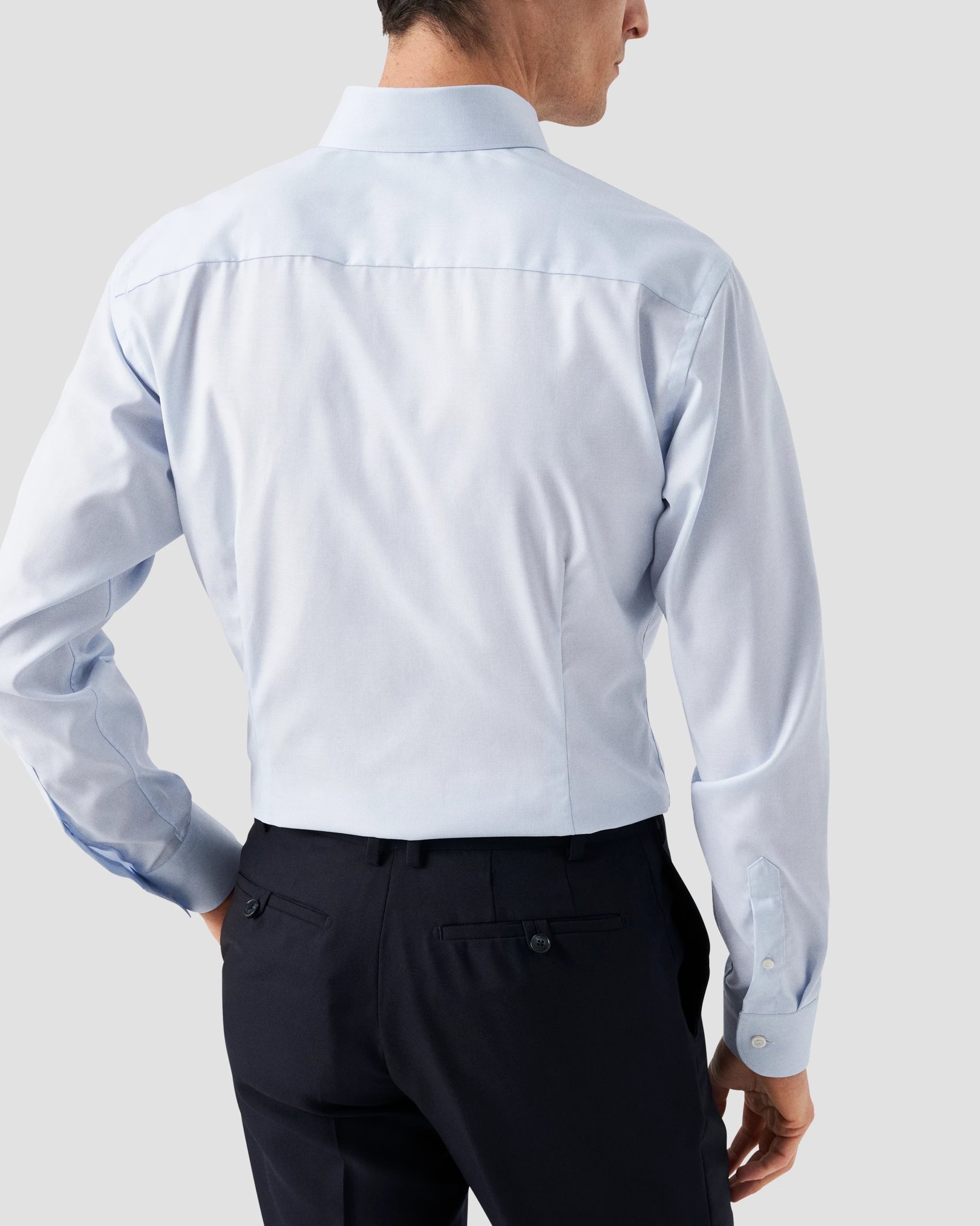 Eton - semi solid dobby shirt
