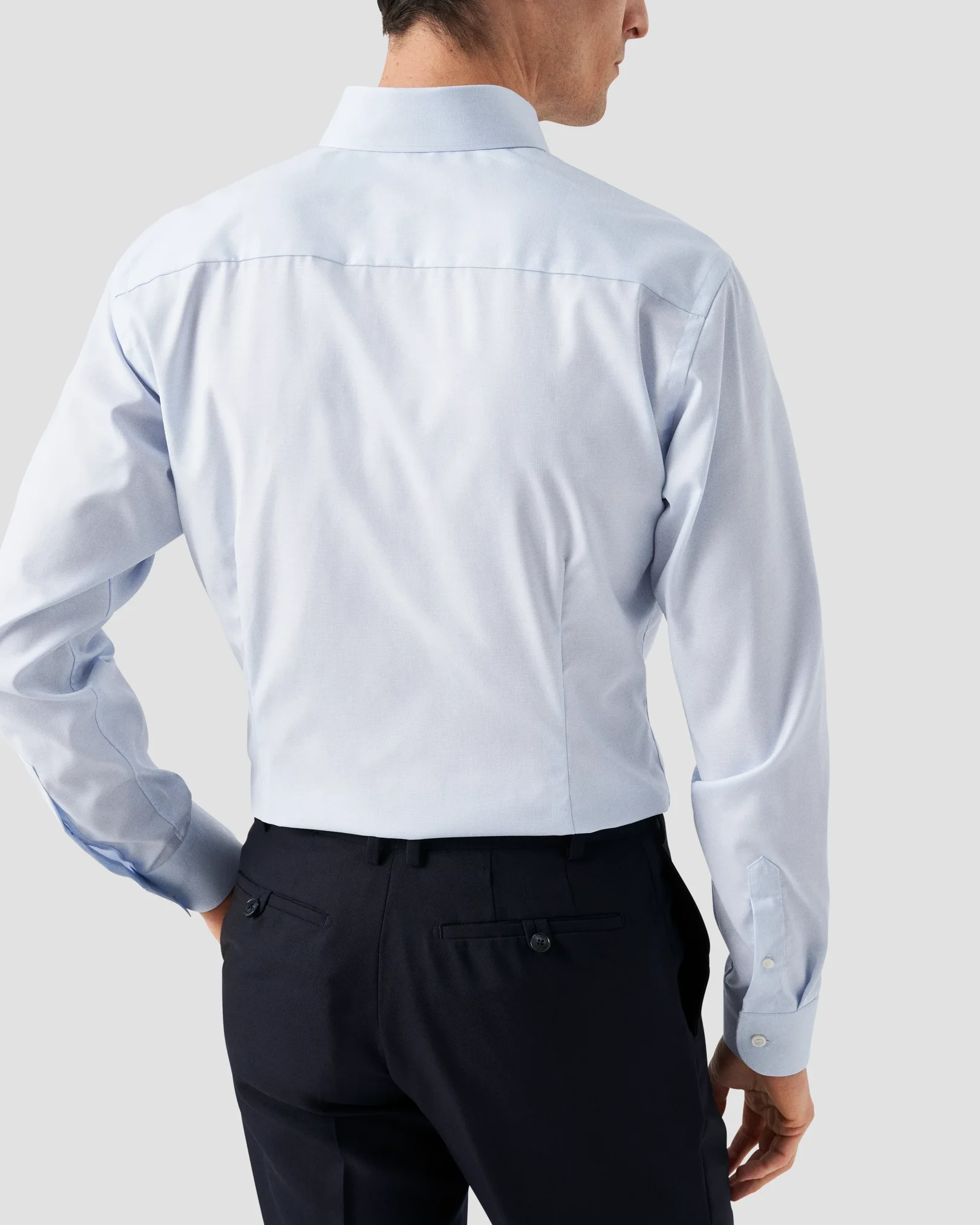Eton - semi solid dobby shirt