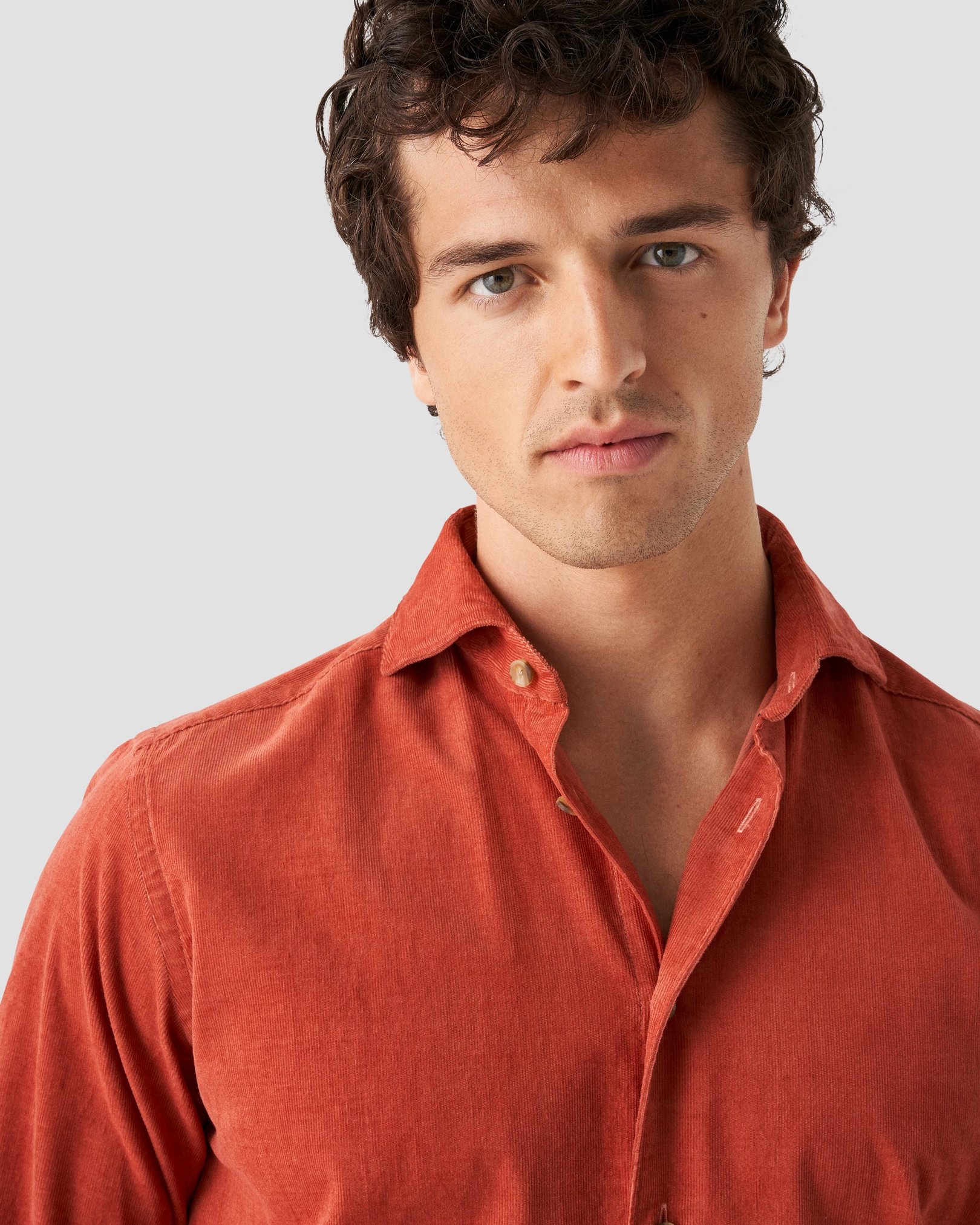 Eton - red baby corduroy