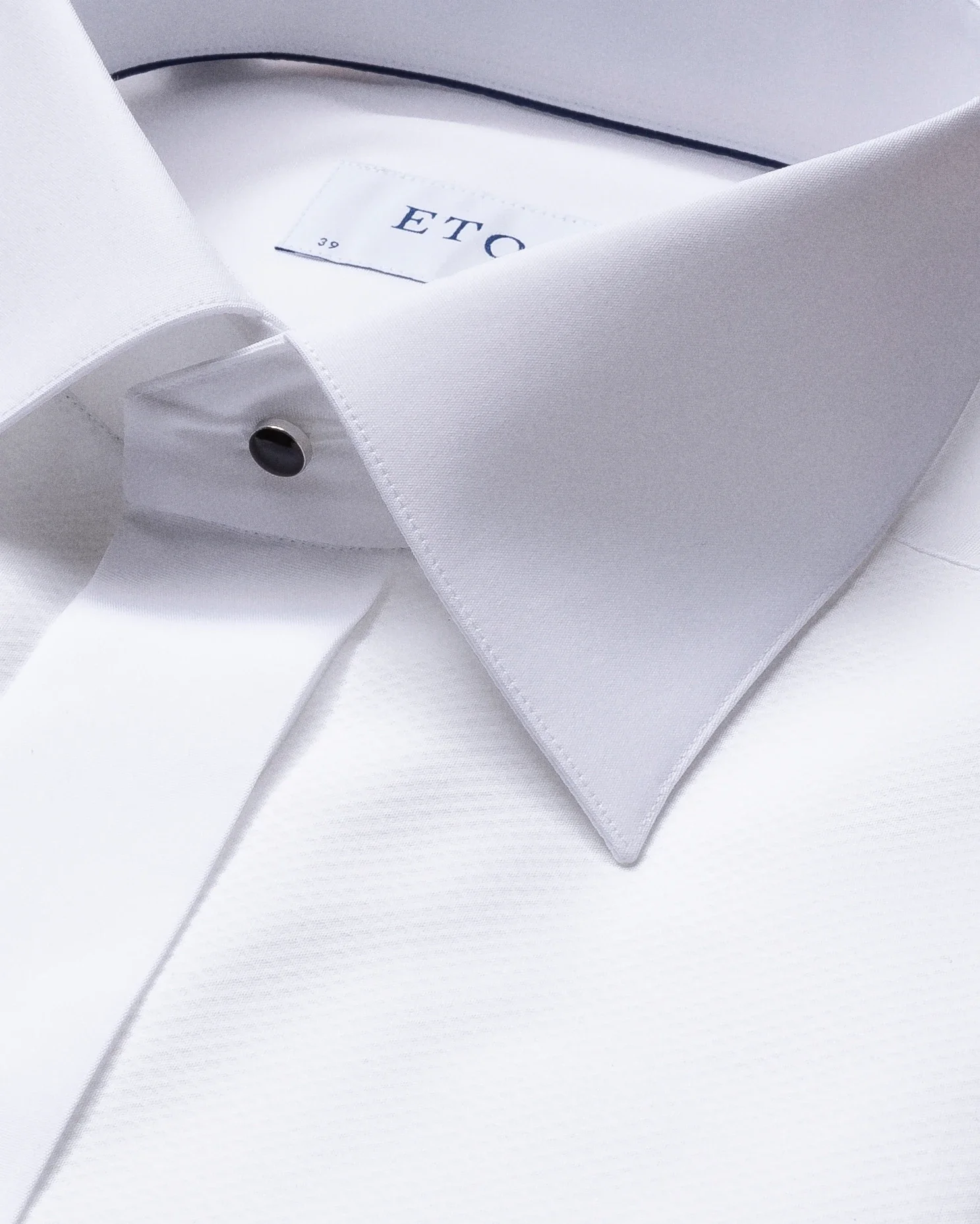 Eton - White Piqué Tuxedo Shirt