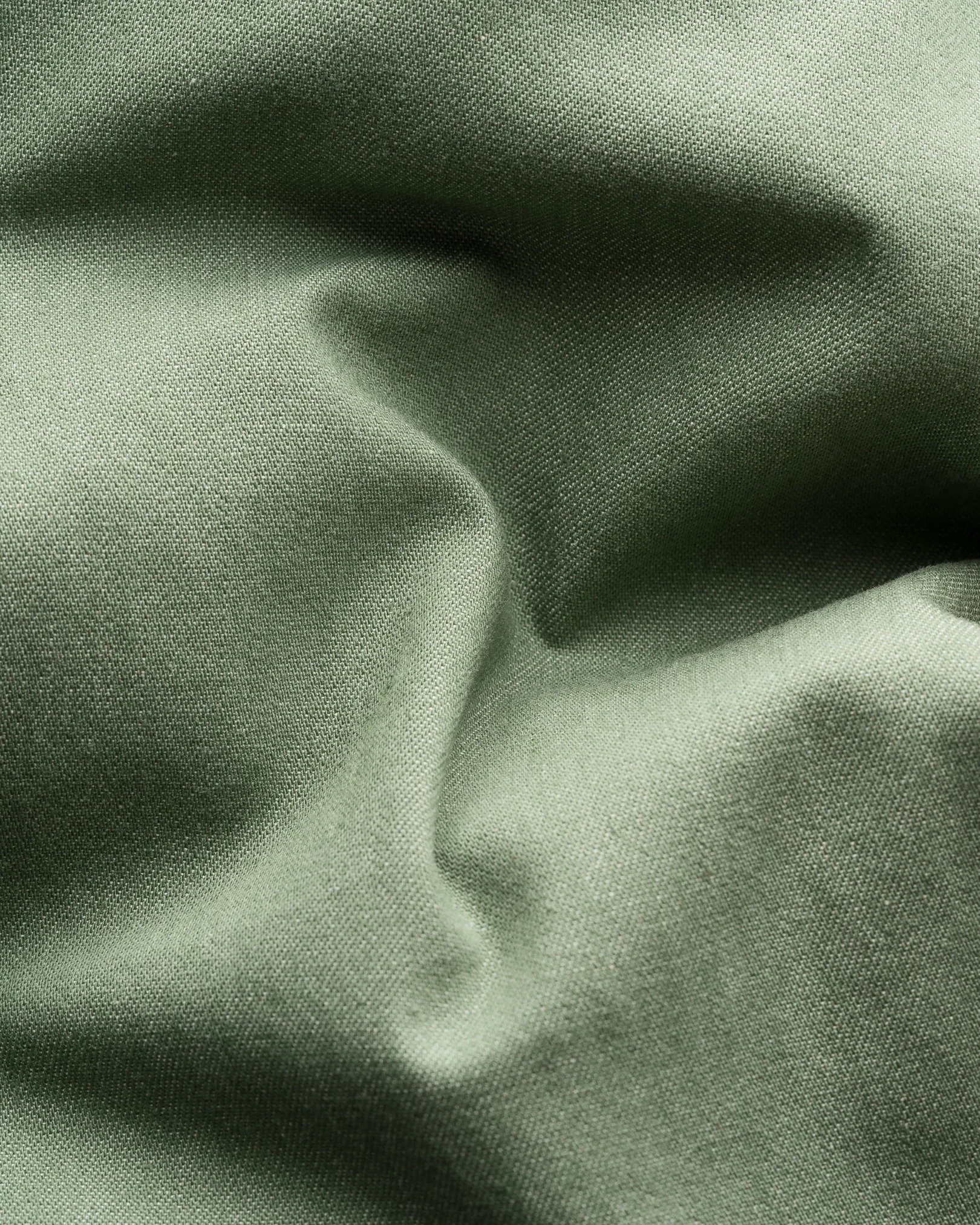 Eton - mid green heavy twill denim
